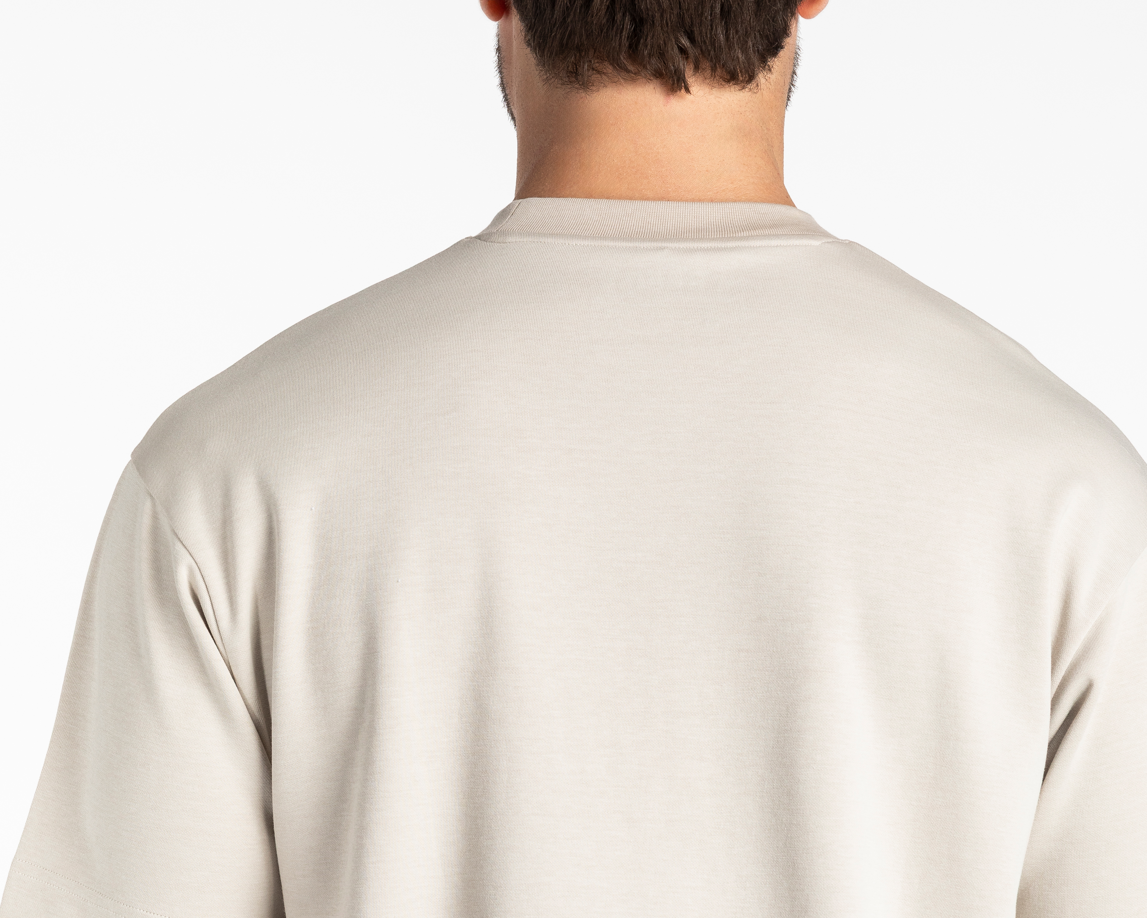 Foto 5 | Foto 5 | Playera de Cuello Redondo Beige Refill para Hombre