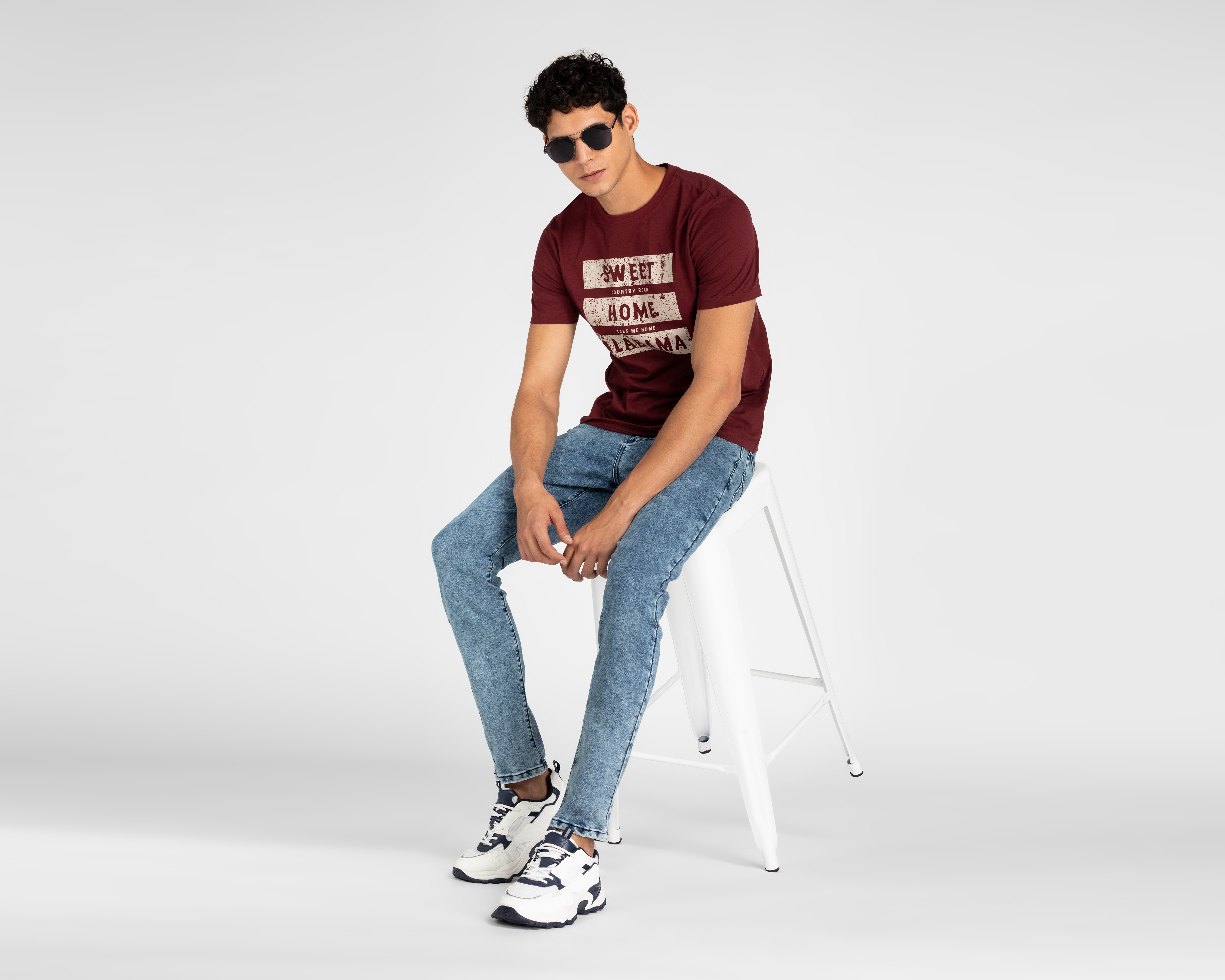 Foto 2 | Foto 2 | Playera Refill Cuello Redondo para Hombre