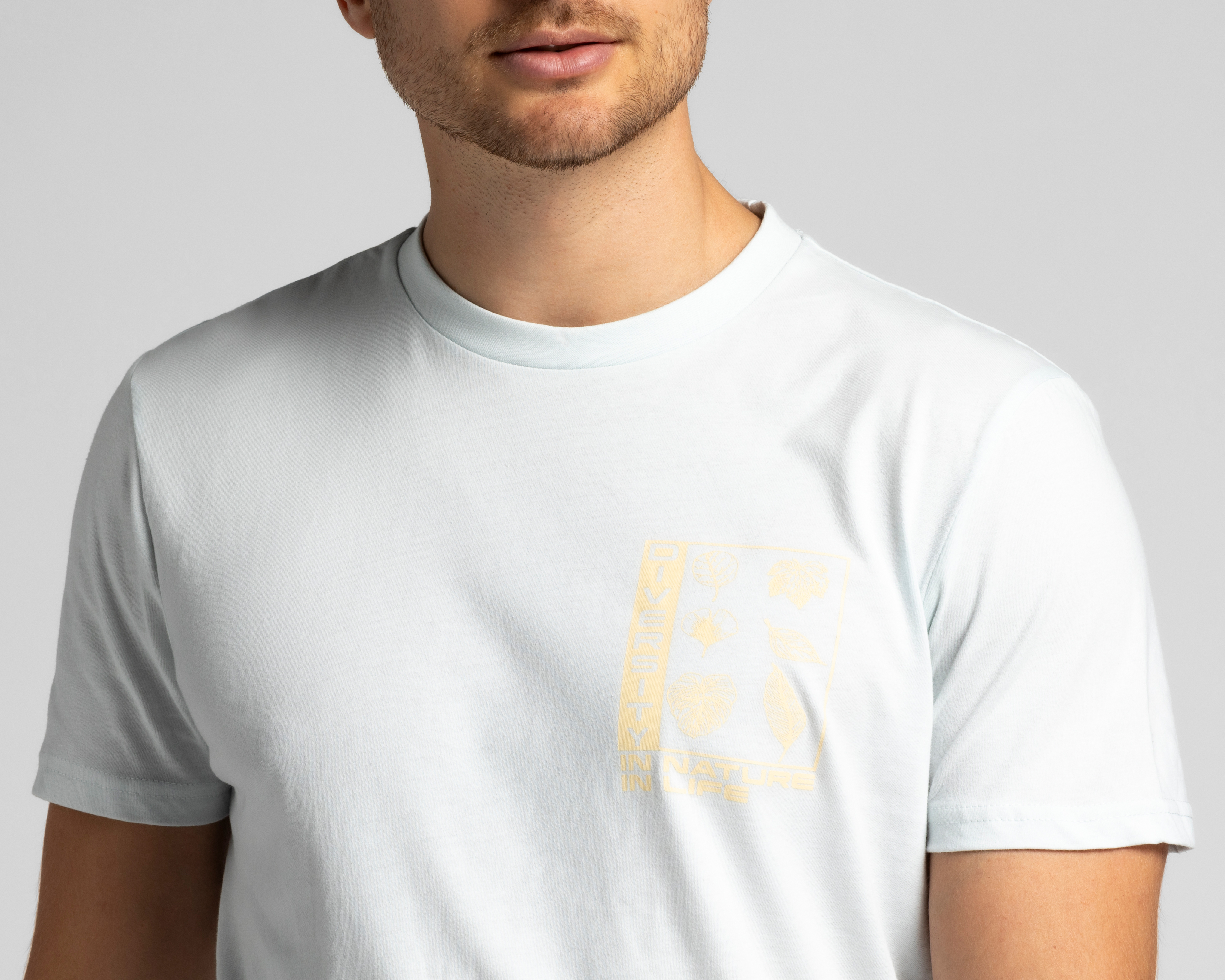 Foto 5 pulgar | Foto 4 | Playera de Cuello Redondo Azul Refill para Hombre