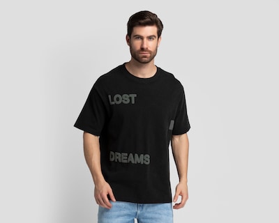 Foto 1 | Foto 1 | Playera de Cuello Redondo Negra Strona para Hombre