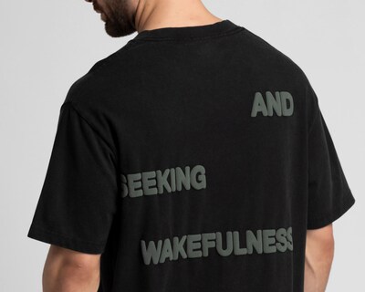 Foto 5 | Foto 5 | Playera de Cuello Redondo Negra Strona para Hombre