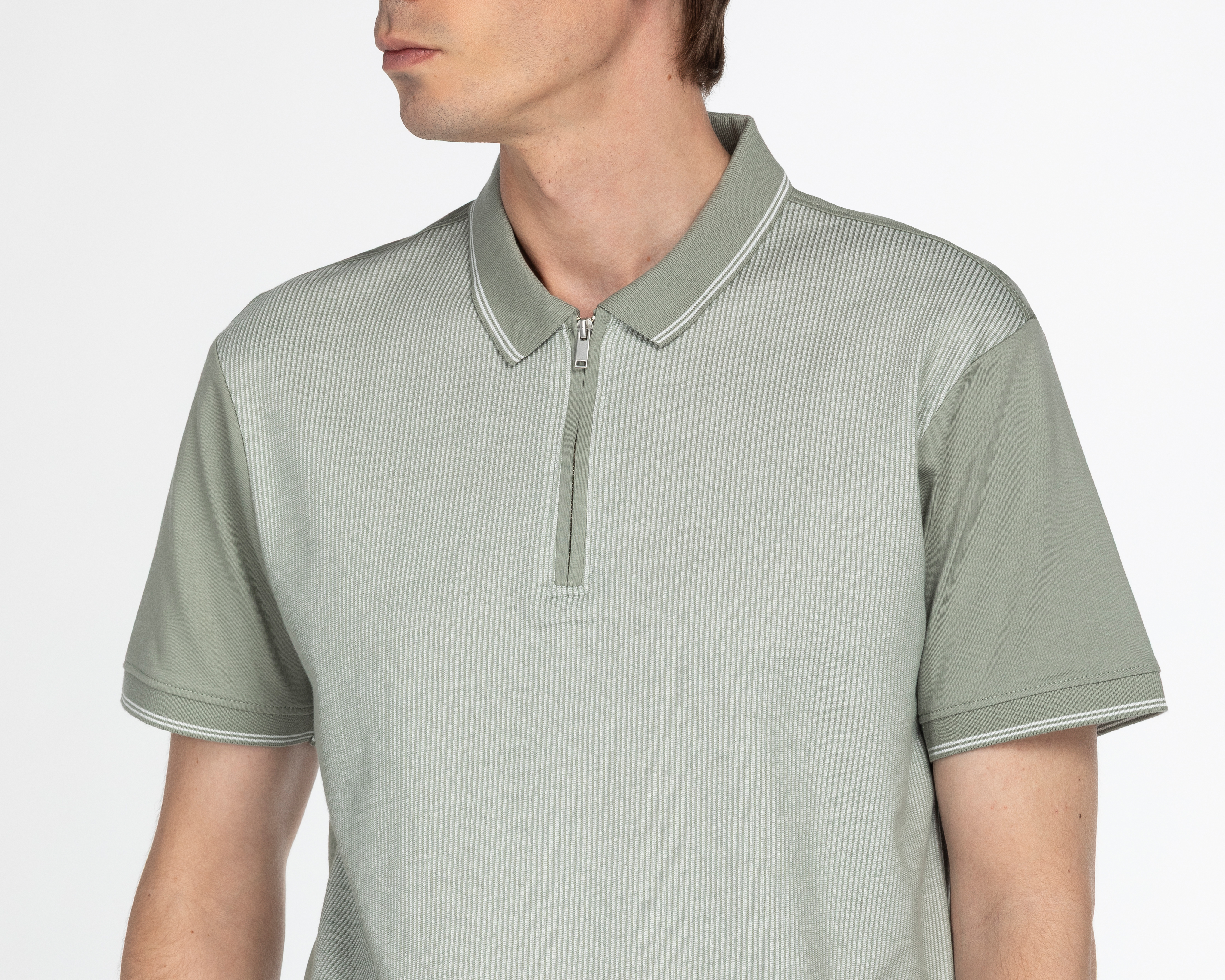 Foto 4 pulgar | Foto 3 | Playera Polo Porto Sur Verde para Hombre