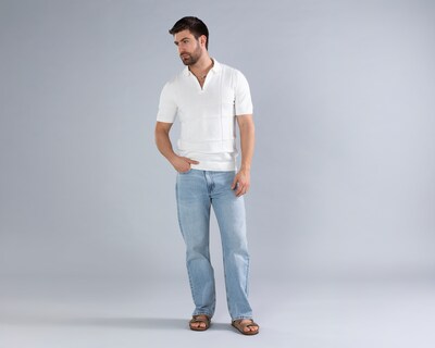 Foto 3 | Foto 3 | Playera Polo Strona Blanca para Hombre
