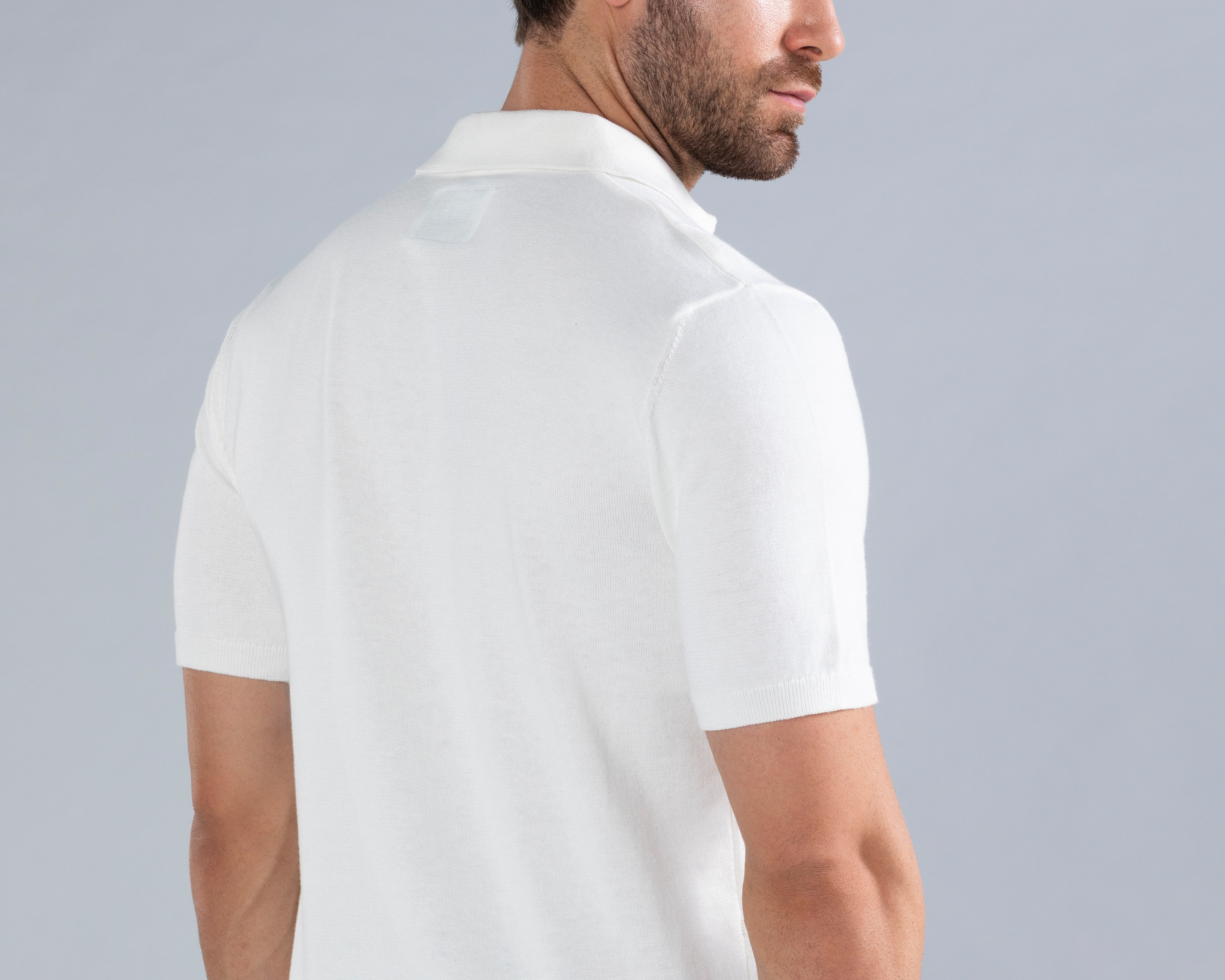 Foto 6 pulgar | Foto 5 | Playera Polo Strona Blanca para Hombre