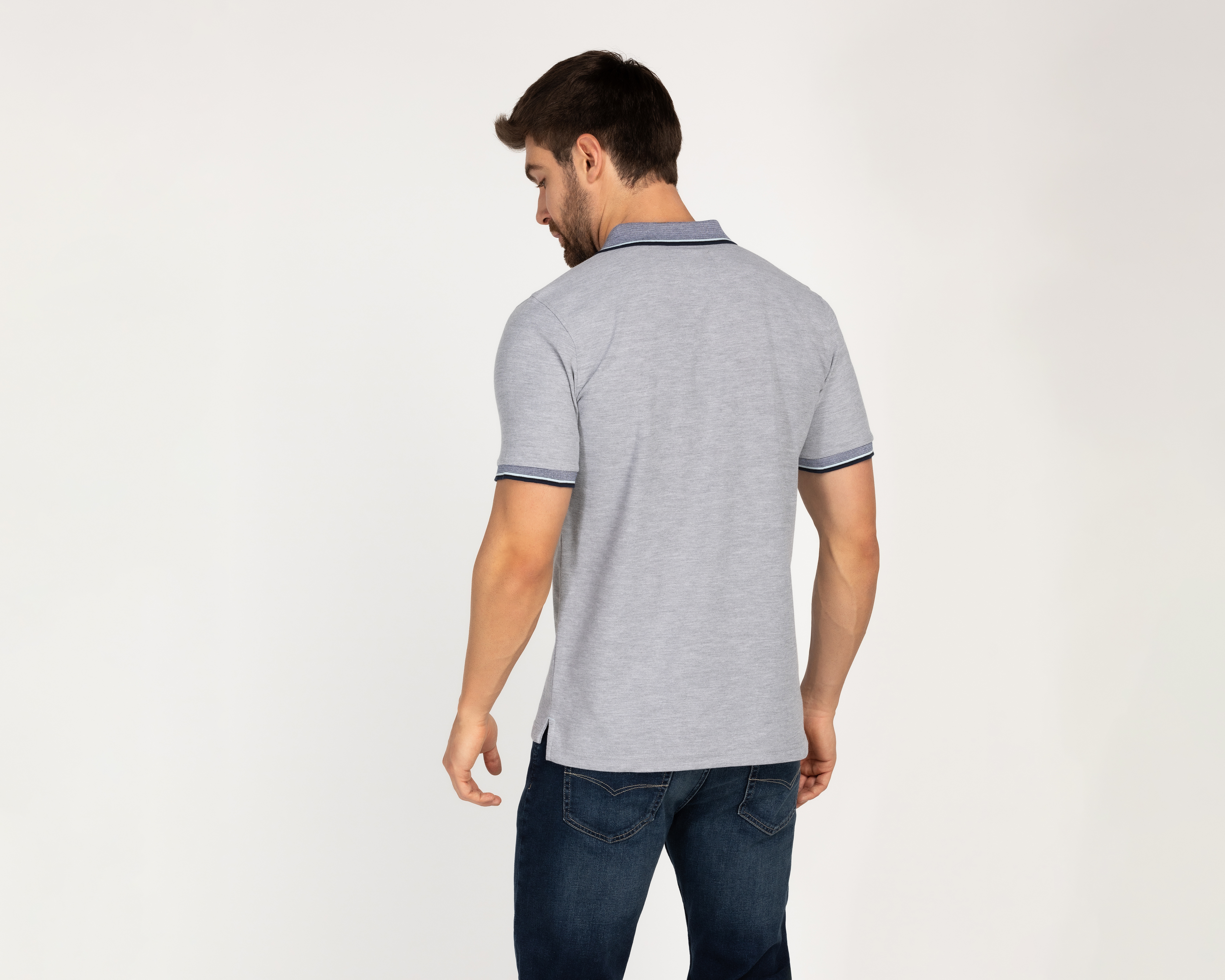 Foto 3 pulgar | Foto 2 | Playera Polo K-Swiss Manga Corta para Hombree