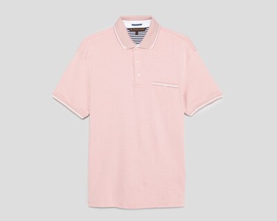 Foto 1 | Foto 1 | Playera Polo Porto Sur Manga Corta Rosa para Hombre