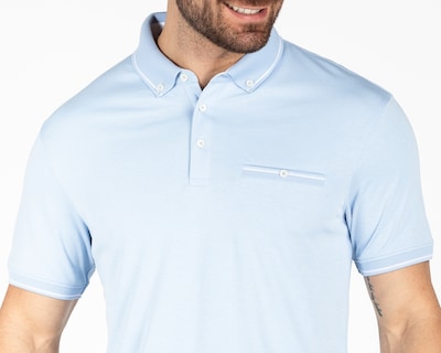 Foto 3 | Foto 3 | Playera Polo Porto Sur Azul para Hombre