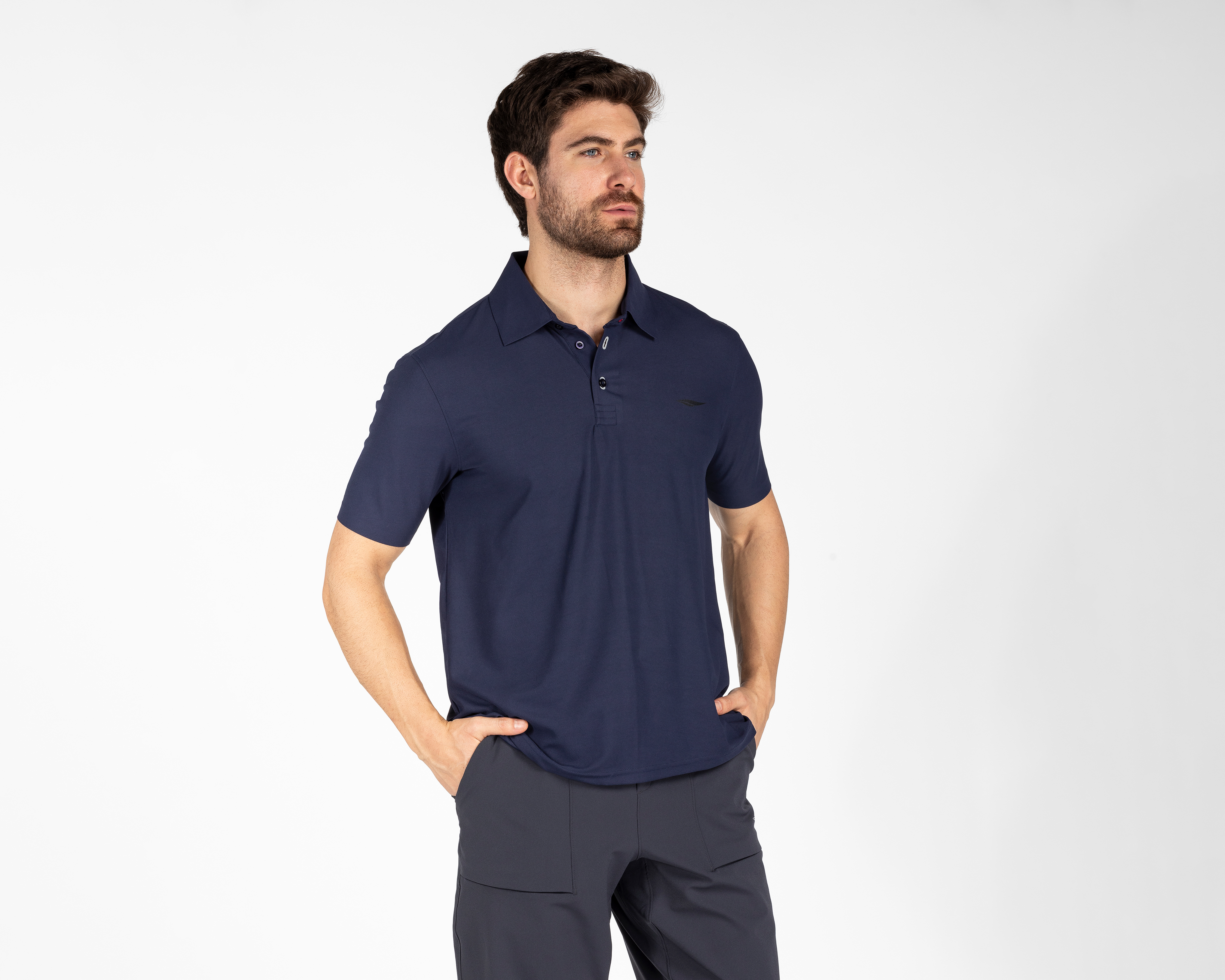 Foto 2 pulgar | Foto 1 | Playera Polo Deportiva Sportline Smart Dry para Hombre