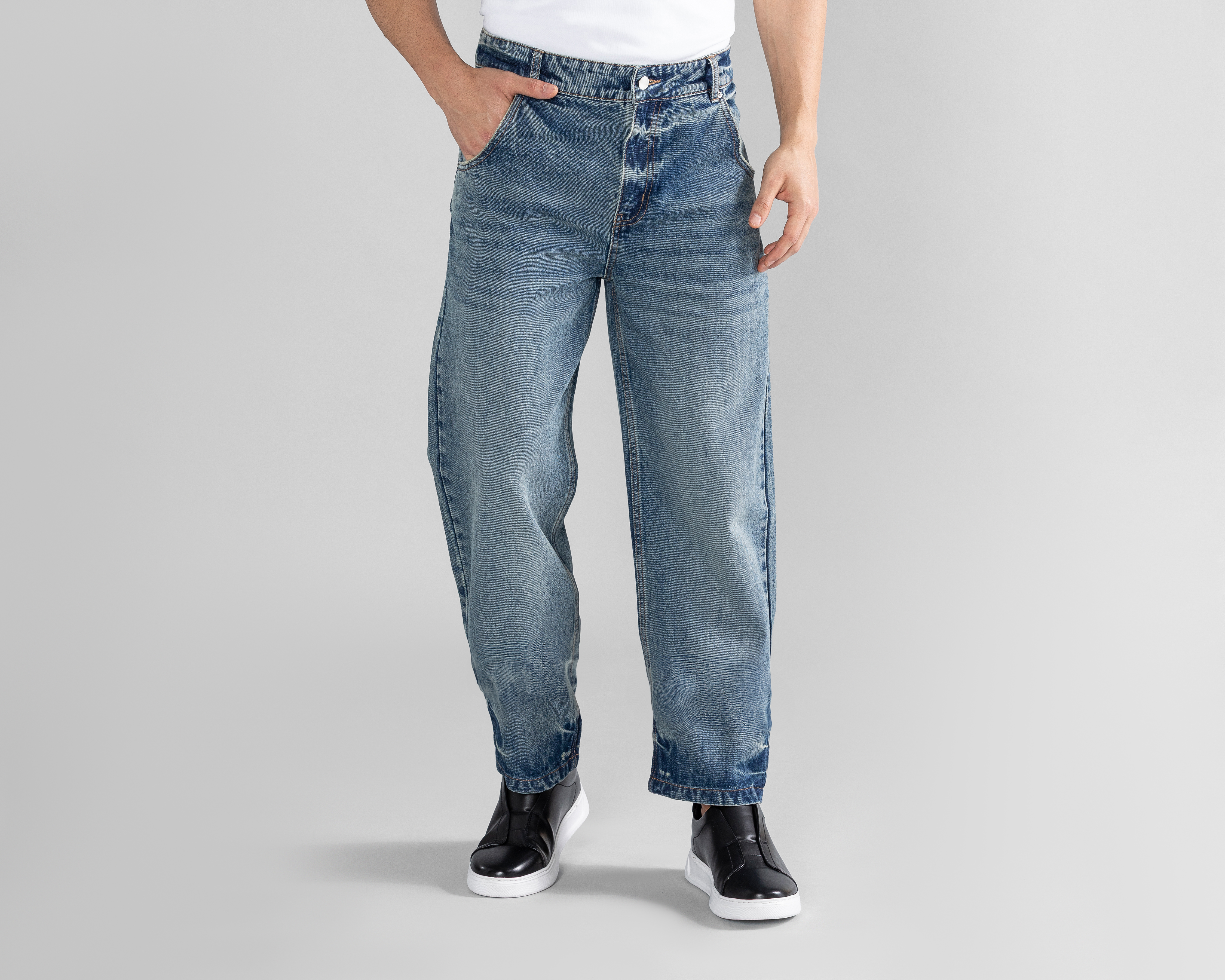 Jeans Recto Strona para Hombre