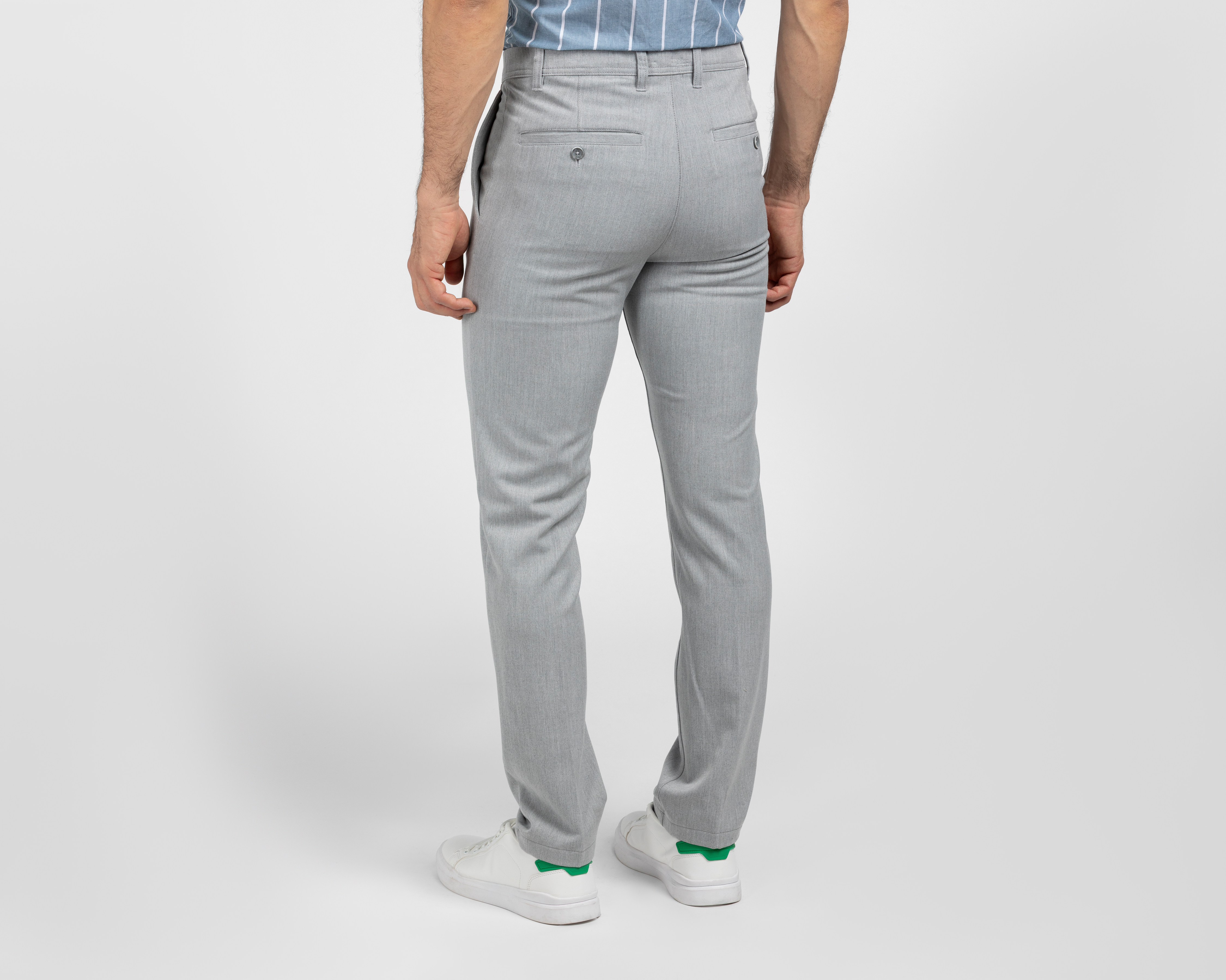 Foto 3 pulgar | Foto 2 | Pantalón Chino Porto Sur Gris para Hombre