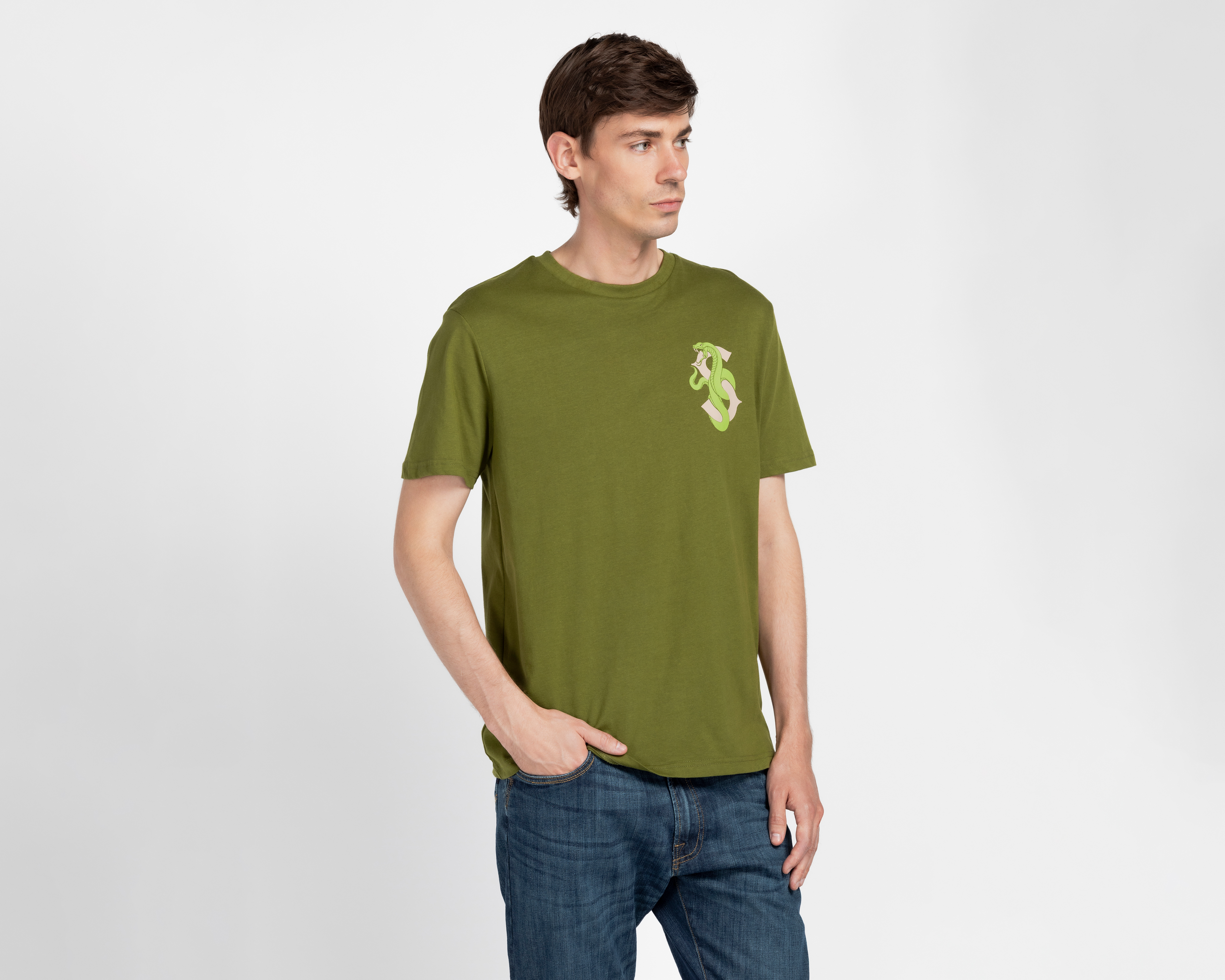 Foto 1 | Foto 1 | Playera Harry Potter Cuello Redondo para Hombre