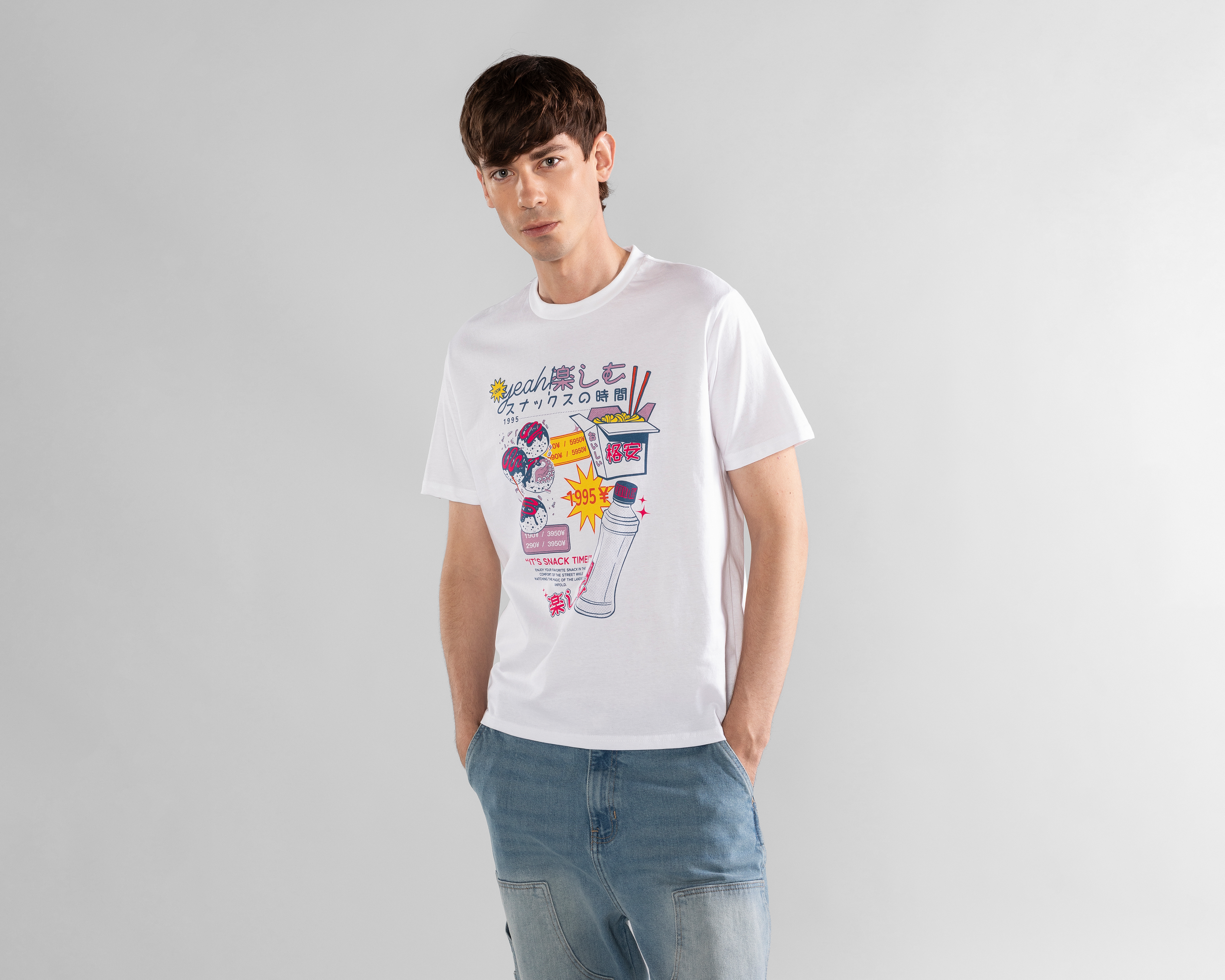 Playera Strona Cuello redondo