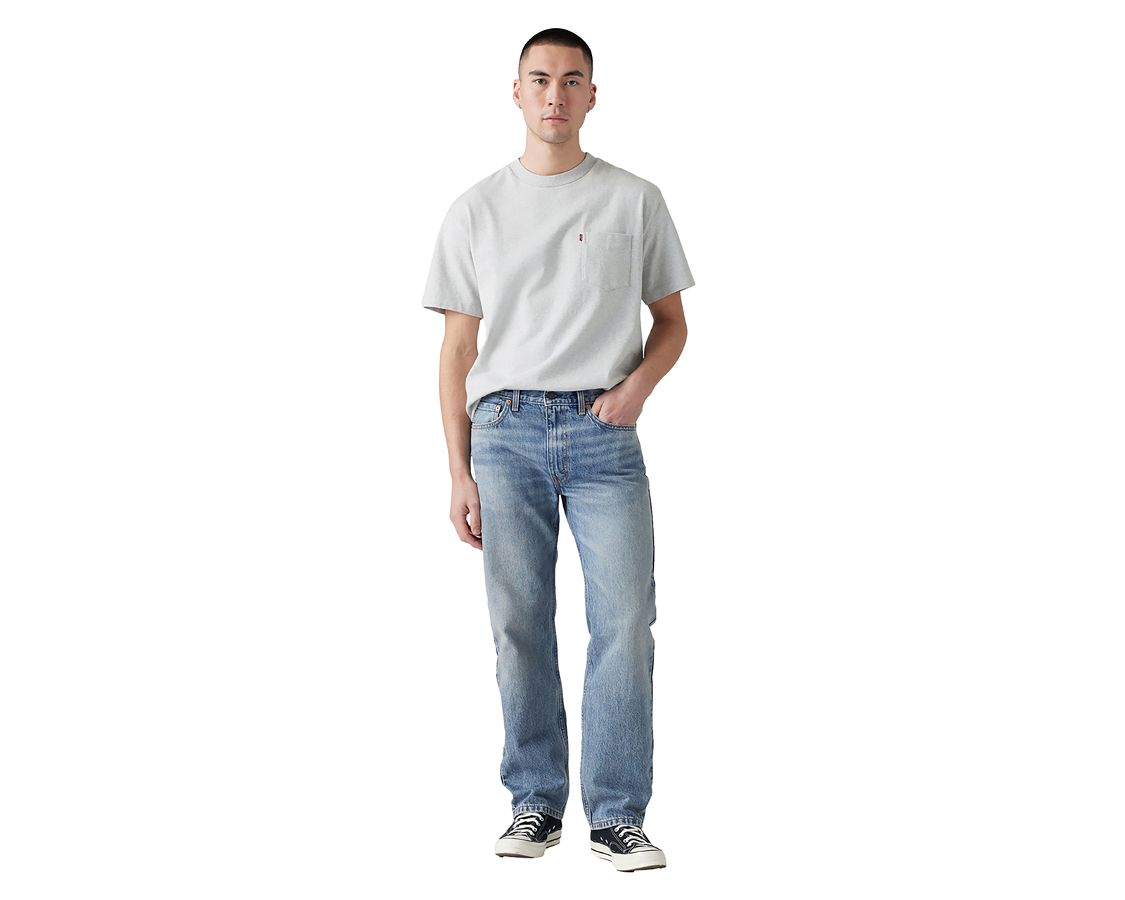 Foto 5 pulgar | Foto 4 | Jeans Relaxed Straight Levi's 555 para Hombre