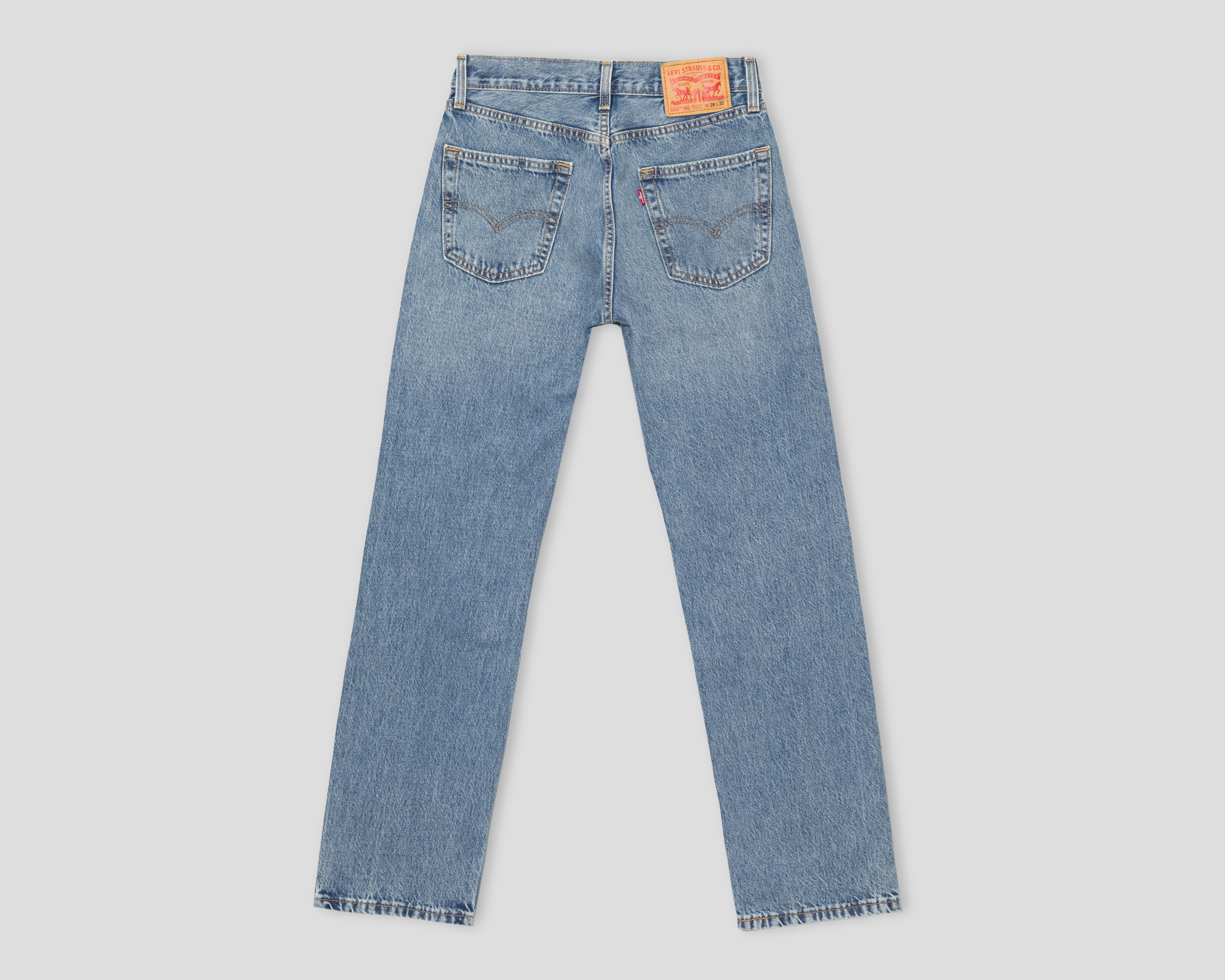 Foto 7 pulgar | Foto 6 | Jeans Relaxed Straight Levi's 555 para Hombre