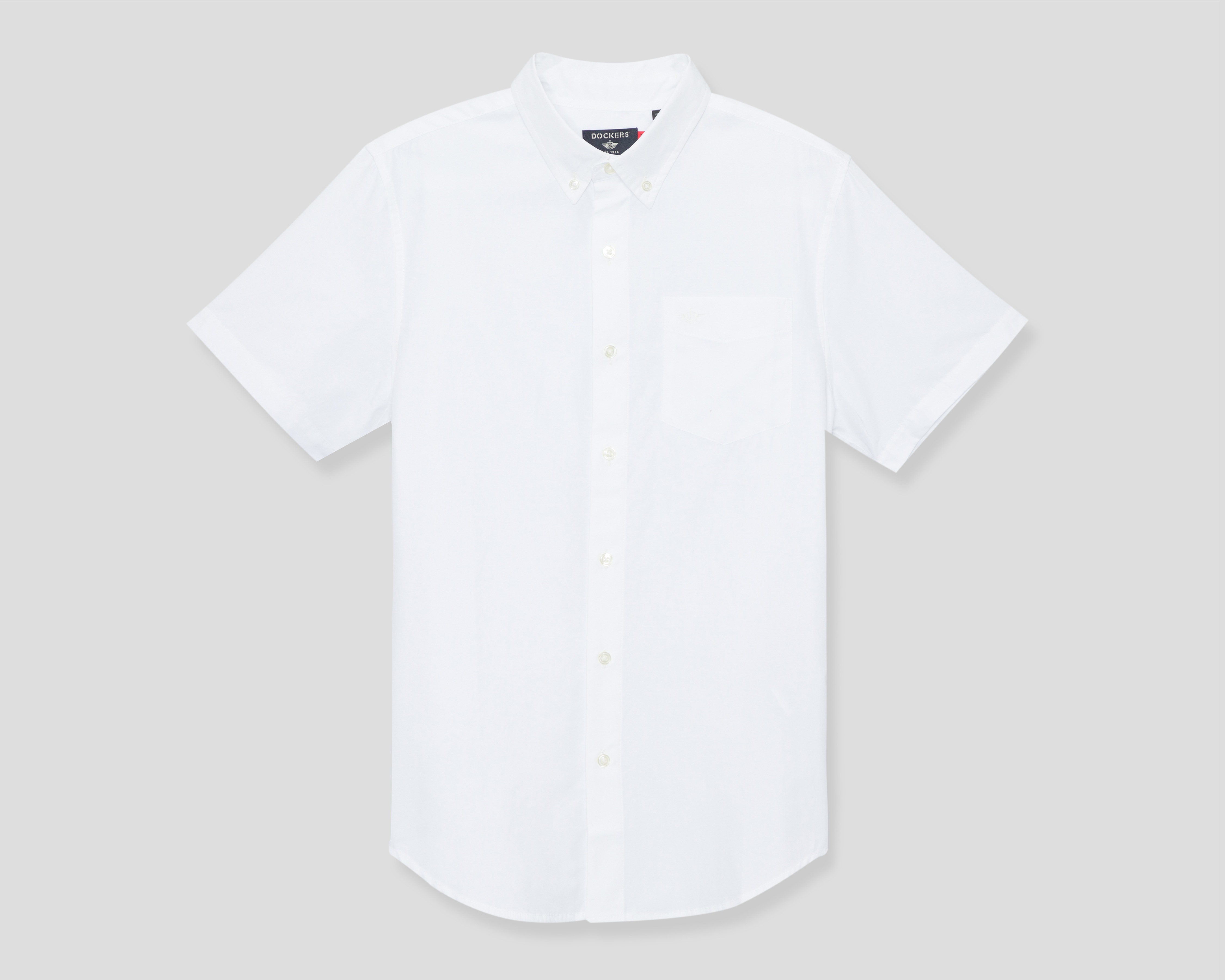 Foto 2 pulgar | Foto 1 | Camisa Casual Dockers Regular Liso para Hombre