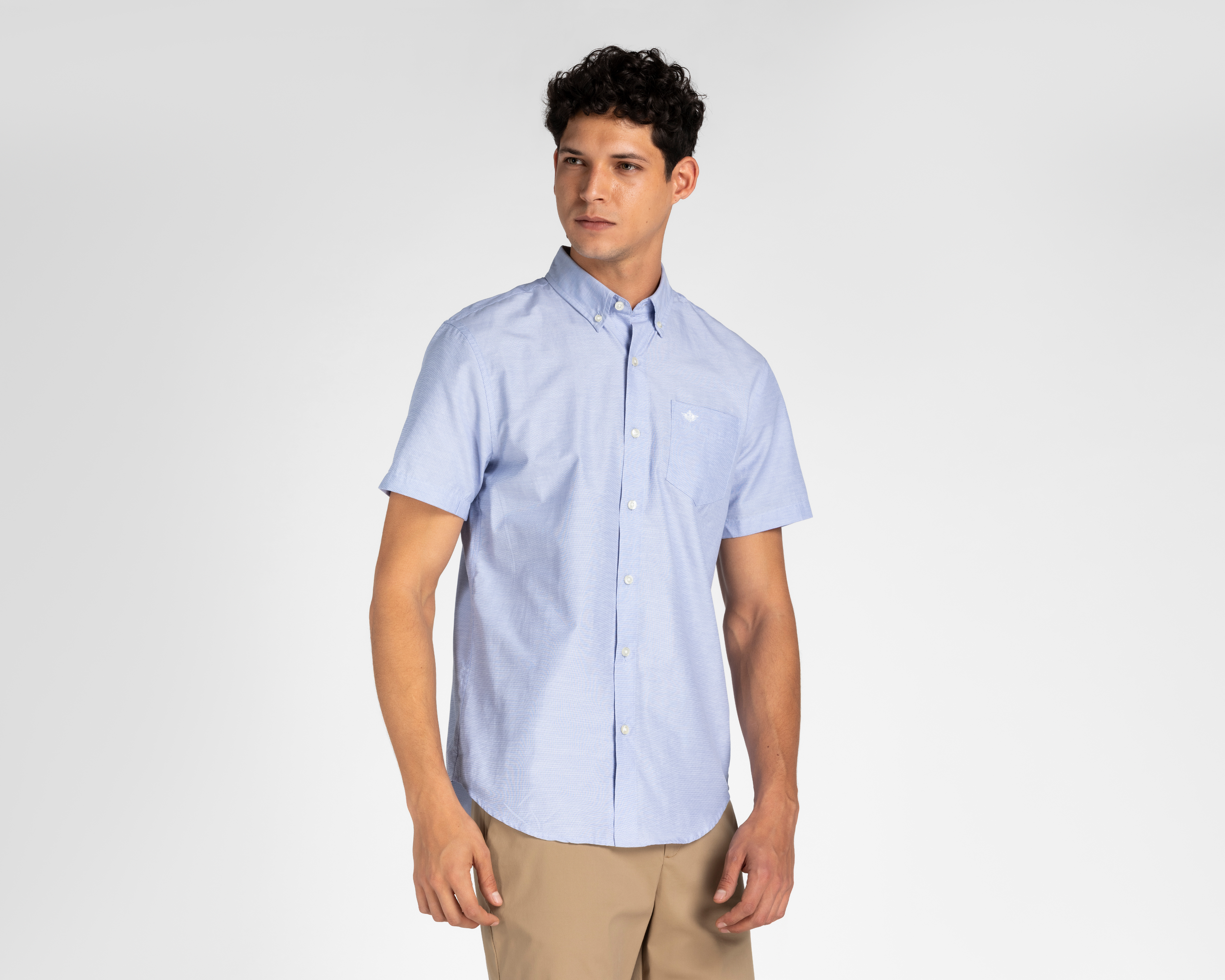 Camisa Casual Dockers Regular Lisa para Hombre