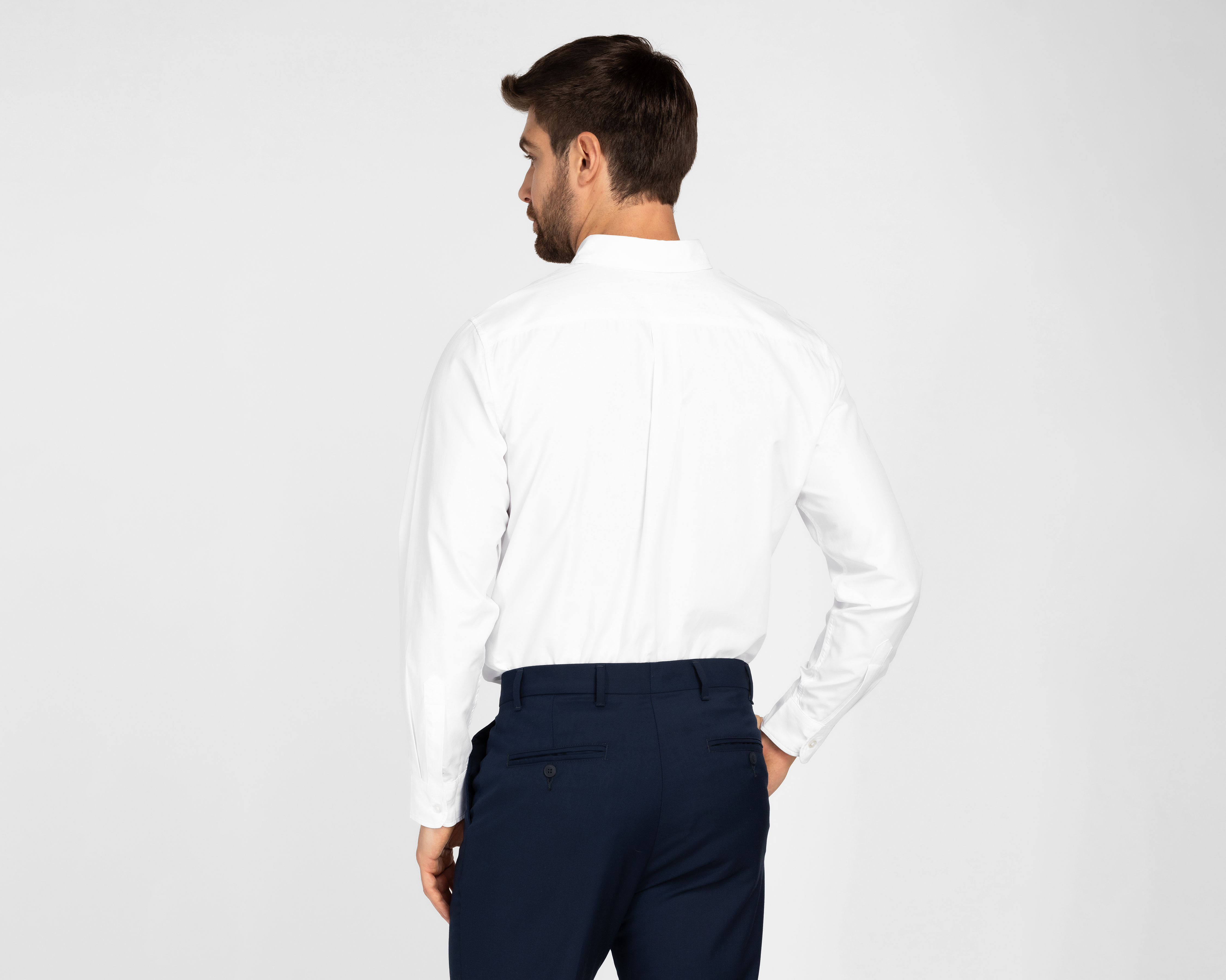 Foto 3 pulgar | Foto 2 | Camisa de Vestir Dockers Manga Larga Cuello Americano para Hombre