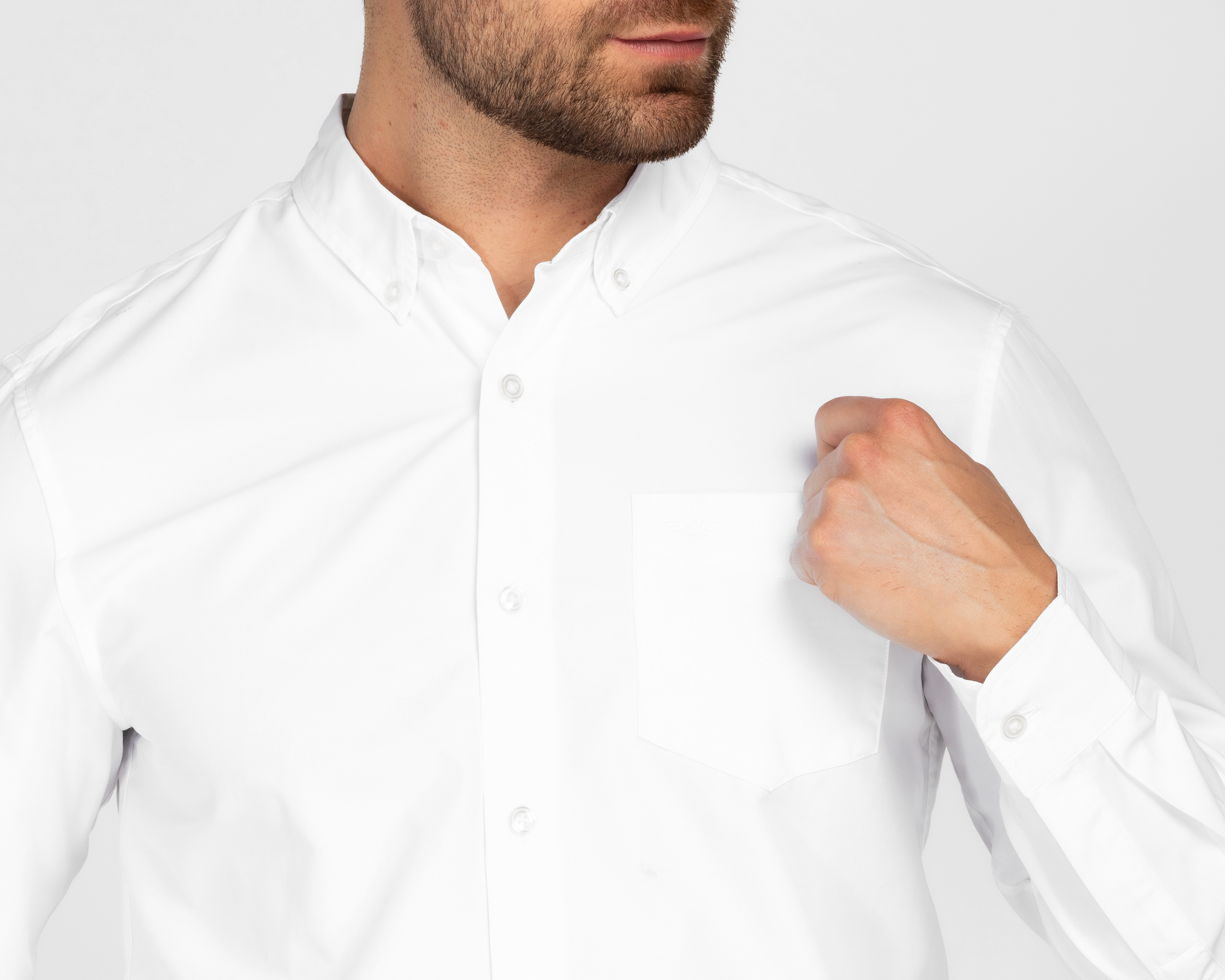 Foto 4 pulgar | Foto 3 | Camisa de Vestir Dockers Manga Larga Cuello Americano para Hombre