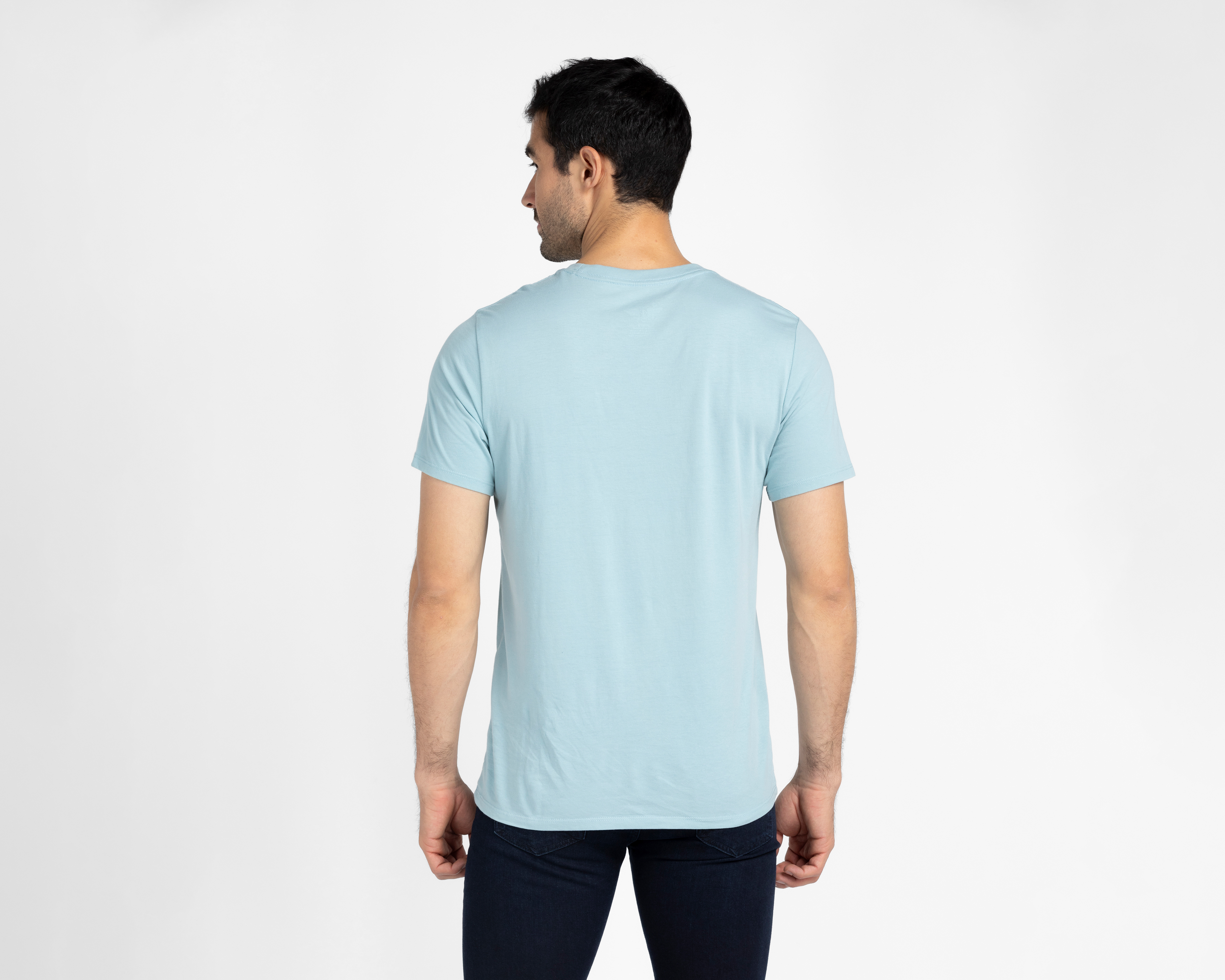 Foto 2 | Foto 2 | Playera de Cuello Redondo Azul Dockers para Hombre