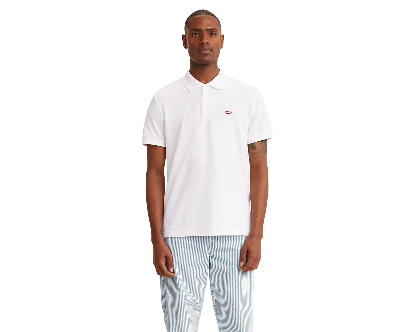Playera Polo Levi's Blanca para Hombre