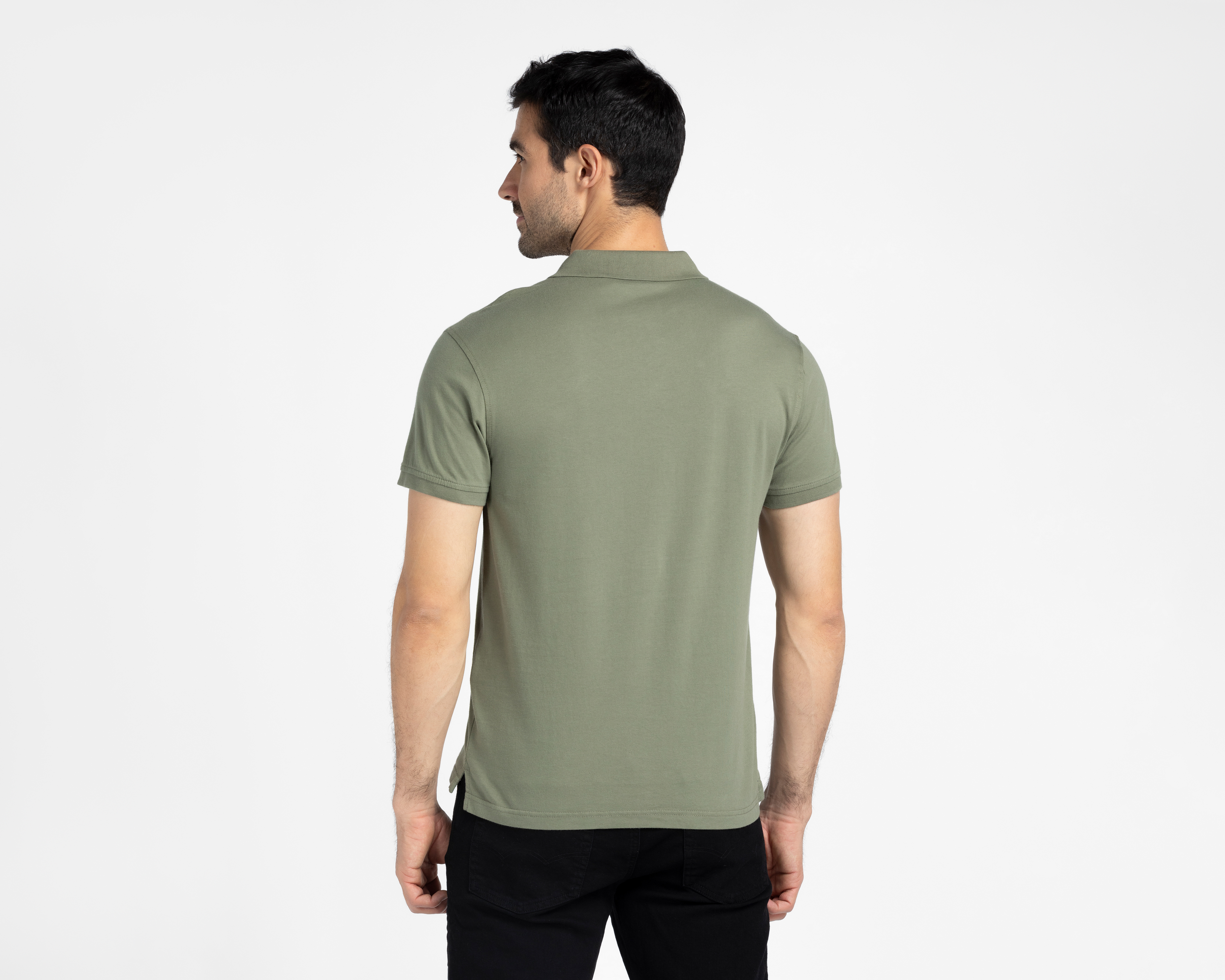 Foto 3 pulgar | Foto 2 | Playera Polo Levi's Verde para Hombre