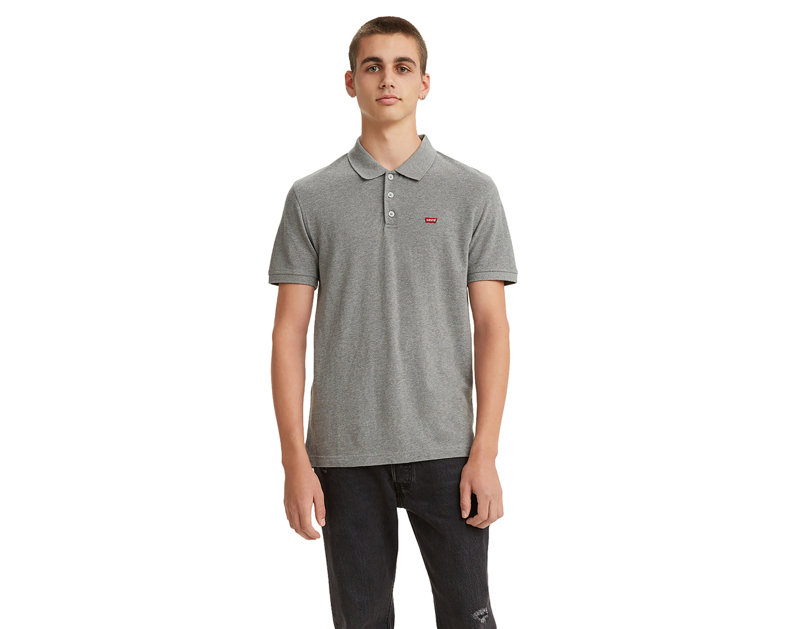 Playera Polo Levi's Gris para Hombre