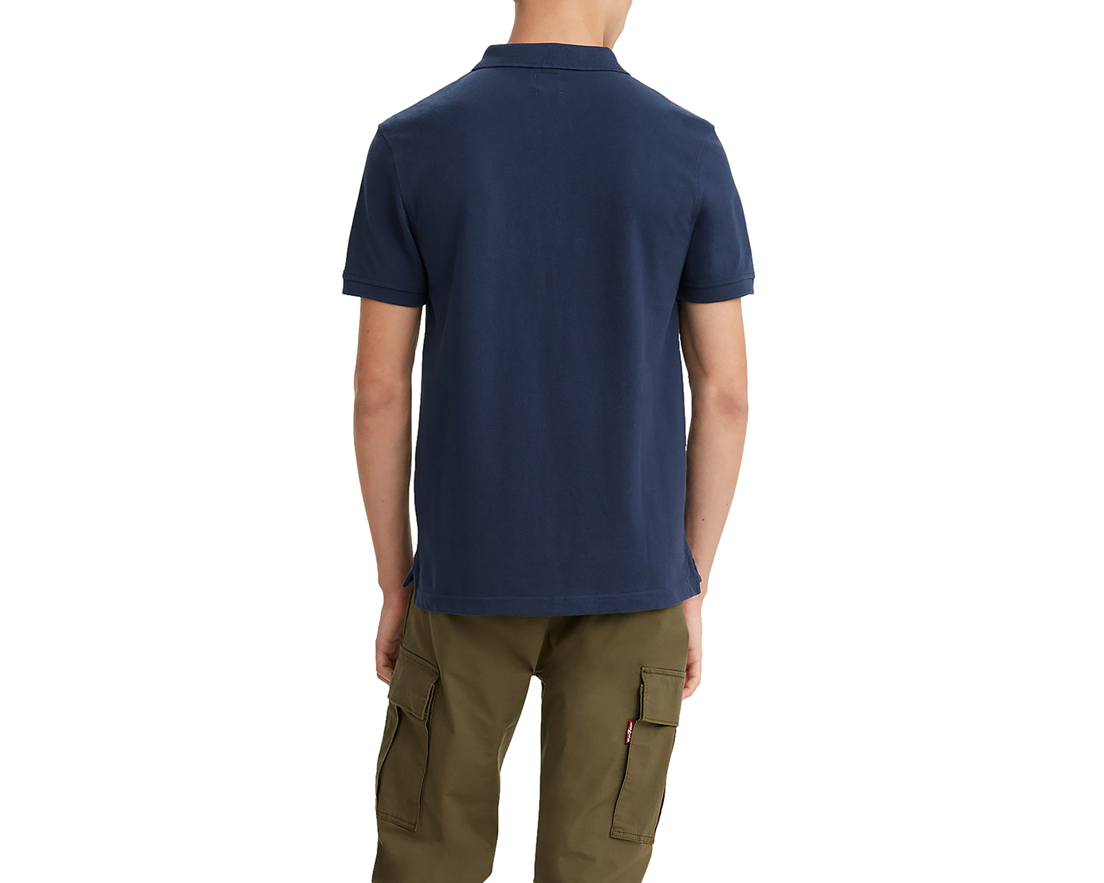 Foto 5 pulgar | Foto 4 | Playera Polo Levi's Azul para Hombre