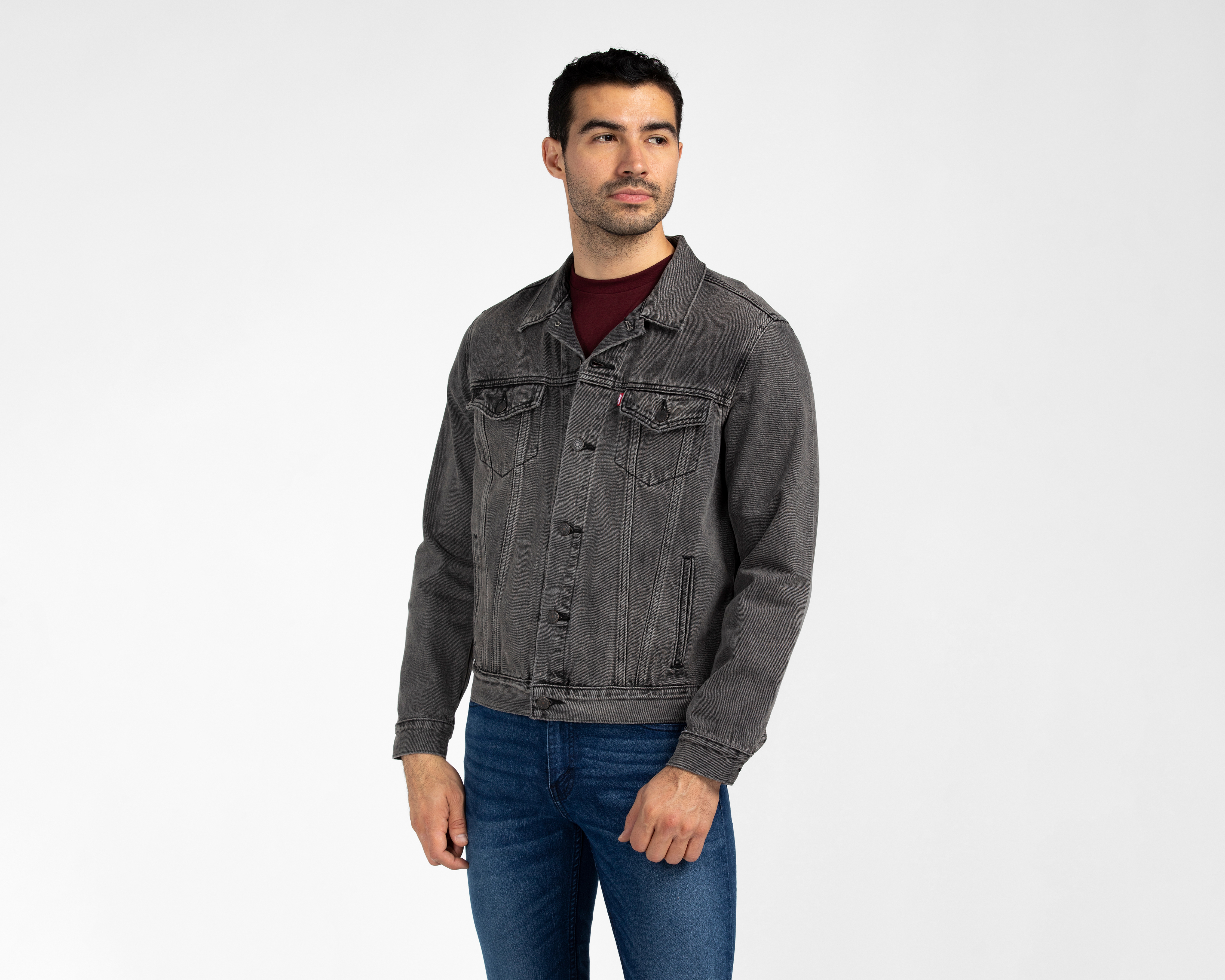 Foto 2 pulgar | Foto 1 | Chamarra Trucker Levi's para Hombre