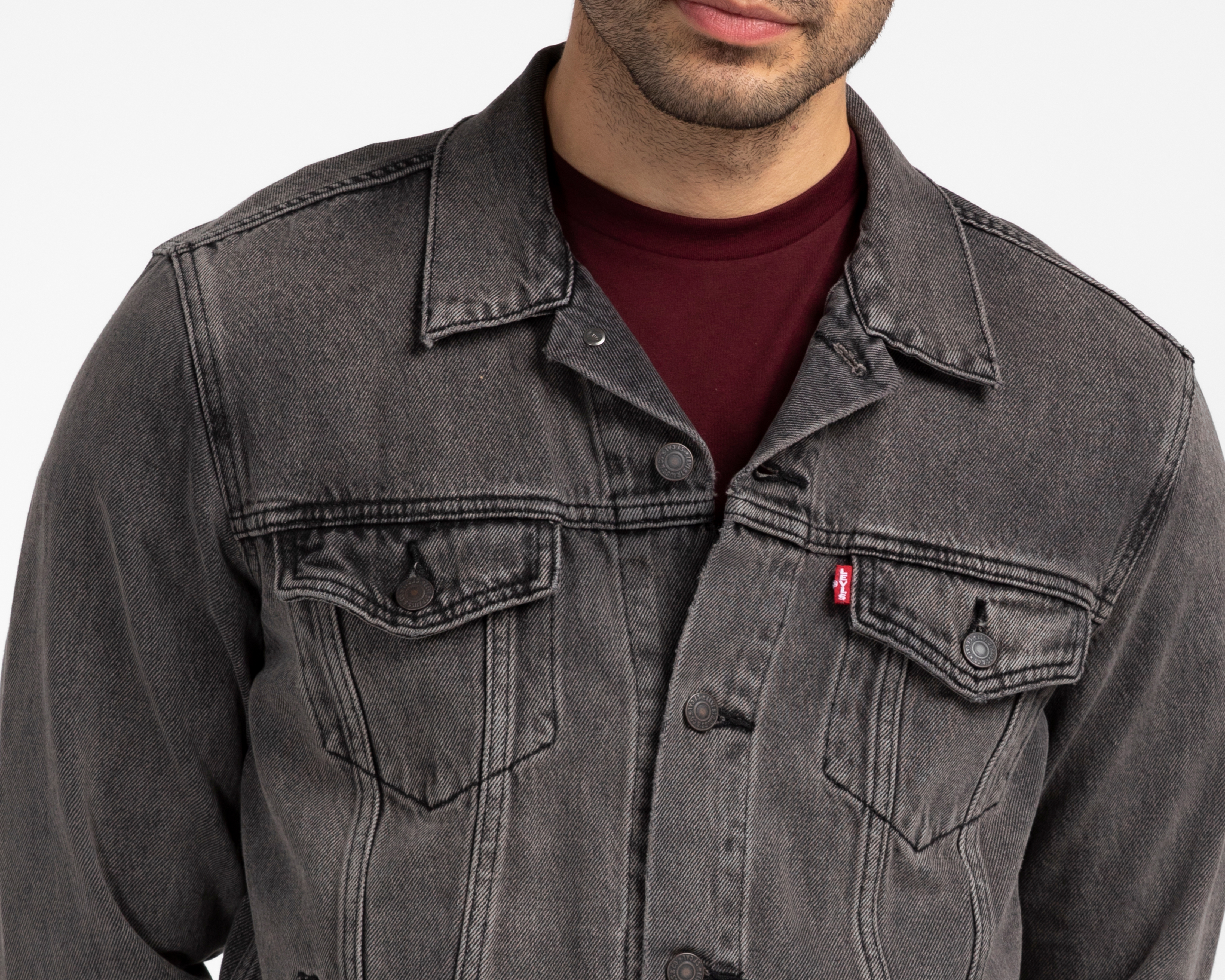 Foto 4 pulgar | Foto 3 | Chamarra Trucker Levi's para Hombre