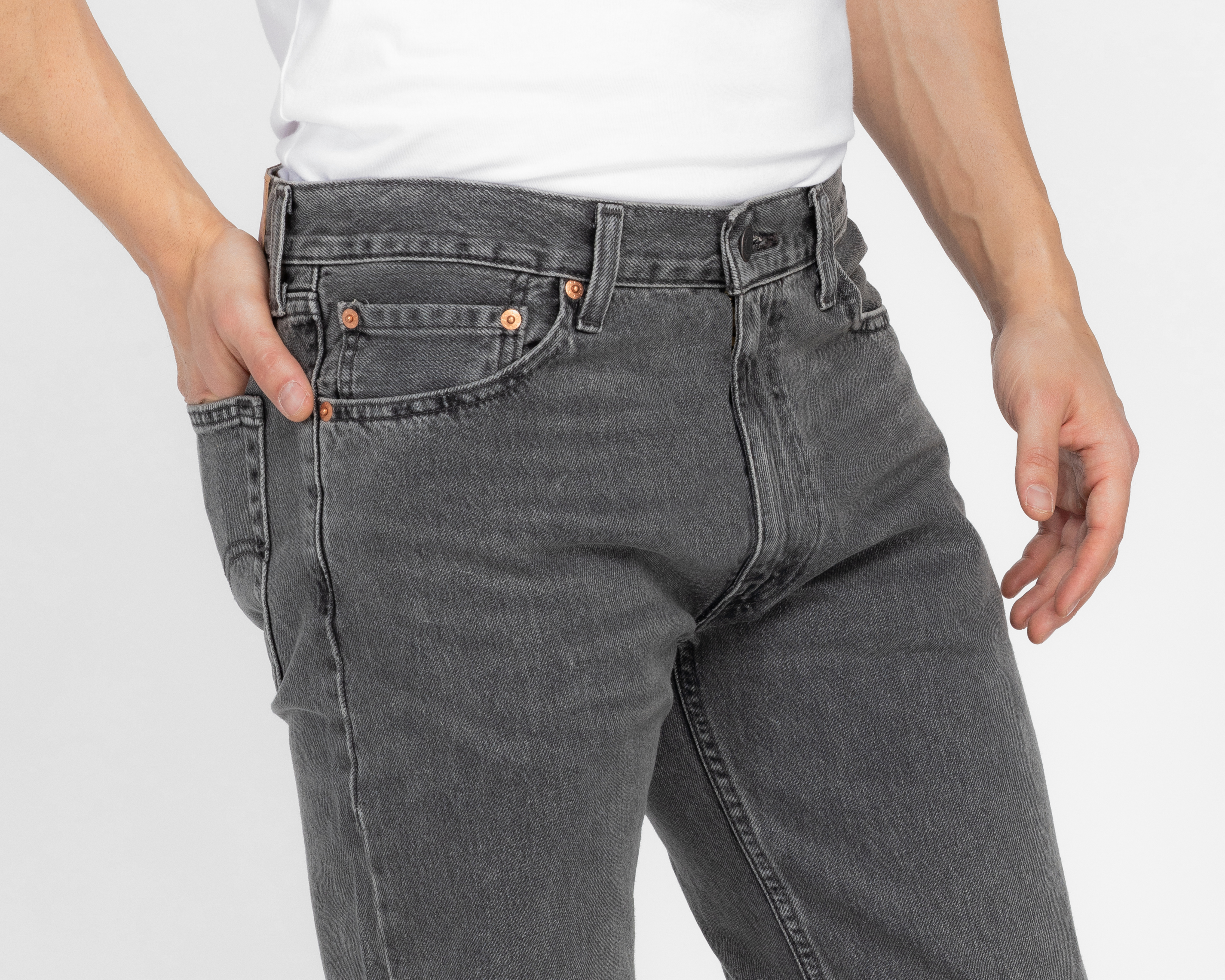 Foto 4 pulgar | Foto 3 | Jeans Relaxed Straight Levi's 555 para Hombre