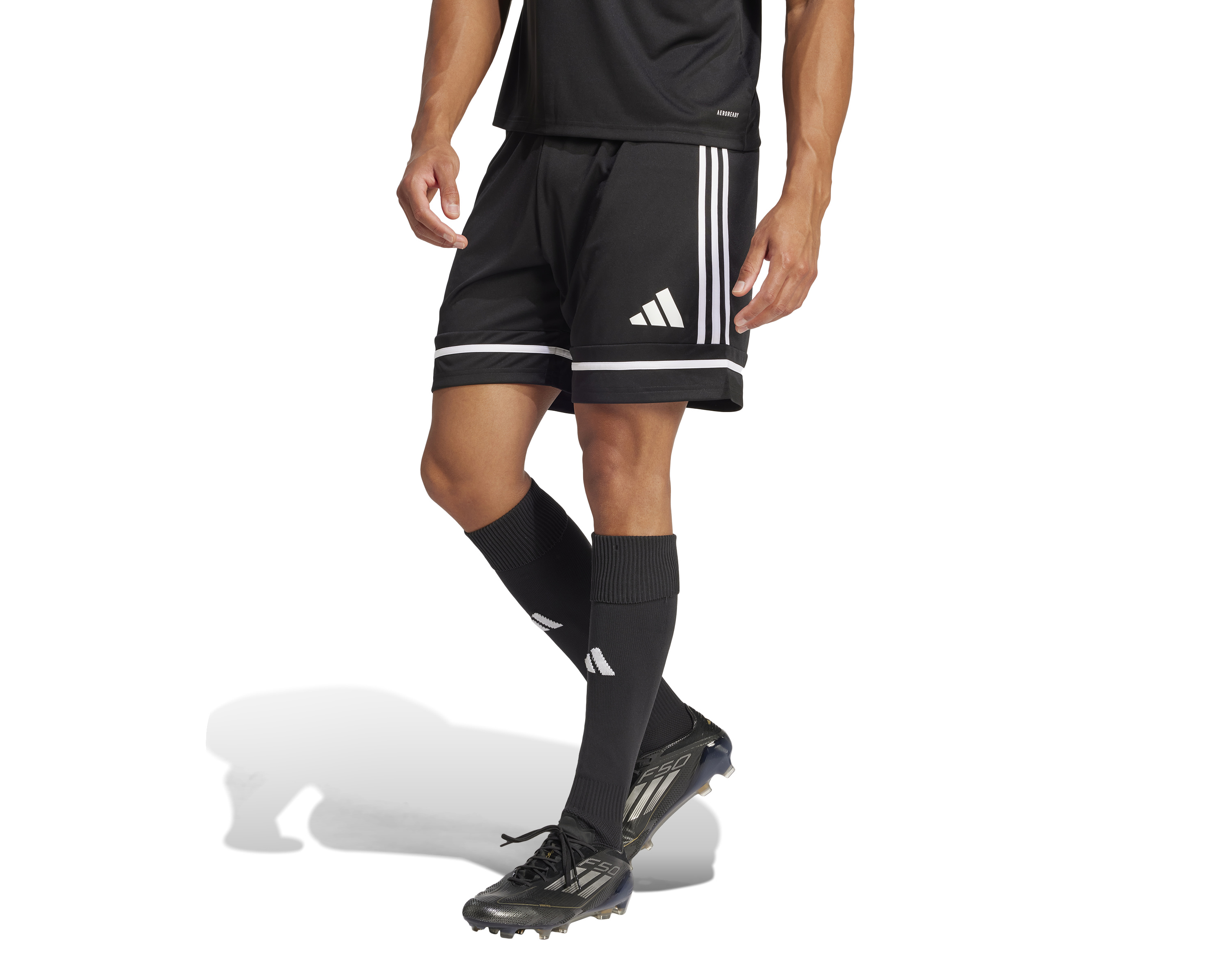 Foto 4 pulgar | Foto 3 | Short para Futbol Adidas Squadra 25 Aeroready para Hombre
