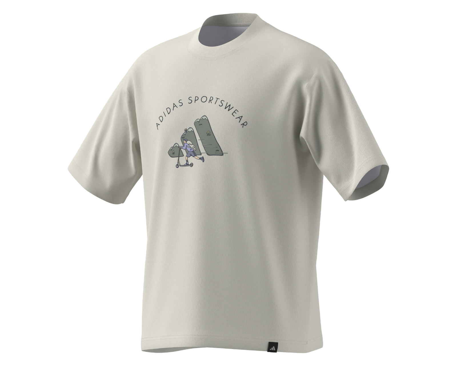 Playera Adidas Codes Doodle Scooter de Entrenamiento para Hombre