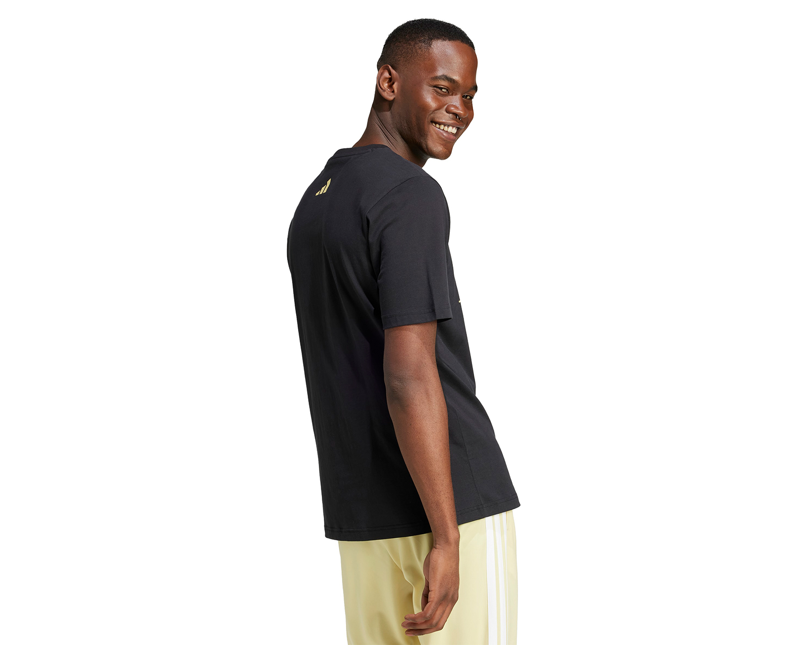 Foto 4 pulgar | Foto 3 | Playera Adidas Lounge Verbiage de Entrenamiento para Hombre