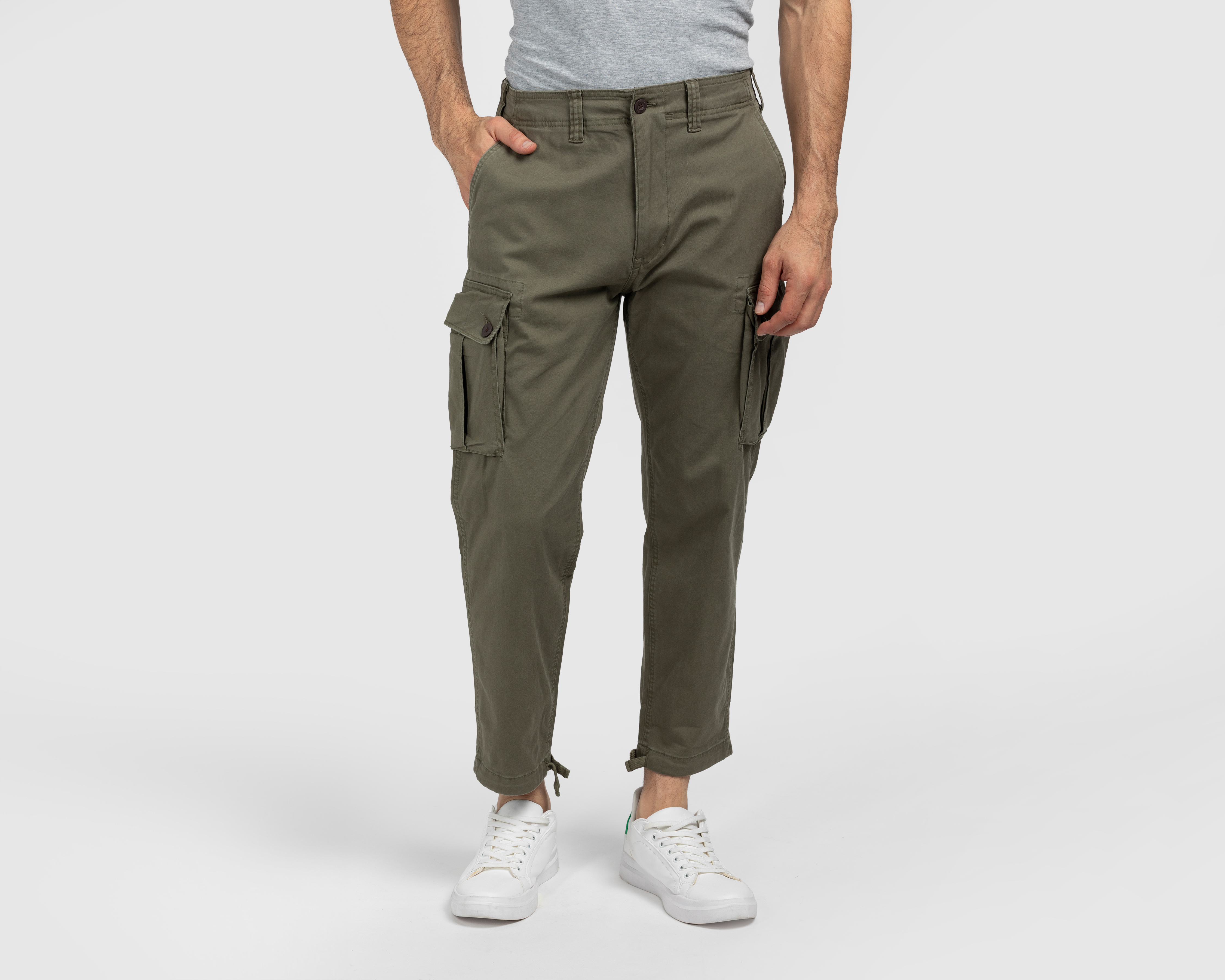 Pantalón Cargo American Eagle MFO Lived In Verde Olivo para Hombre