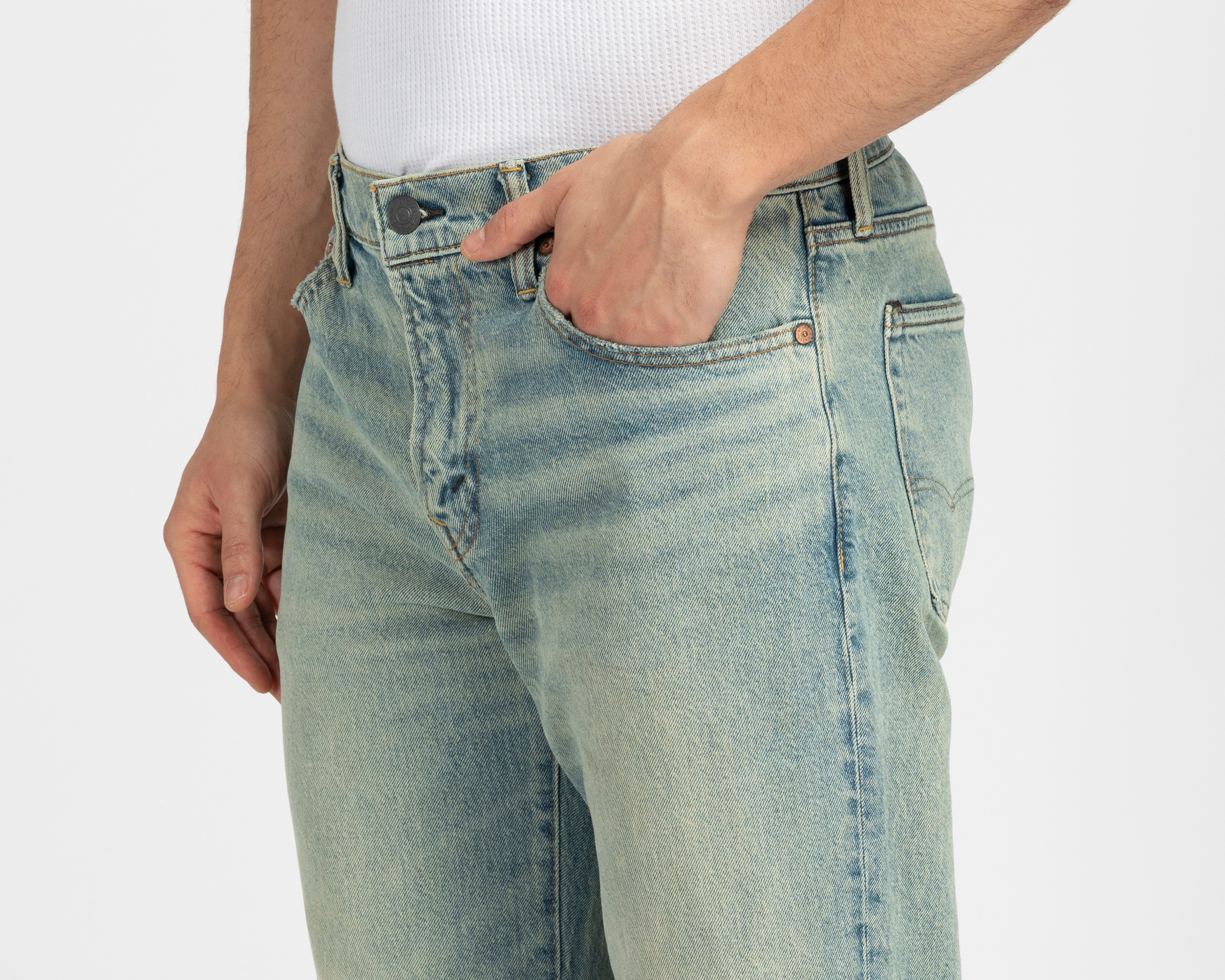 Foto 4 pulgar | Foto 3 | Jeans Bootcut American Eagle Clean Medium Tinted para Hombre