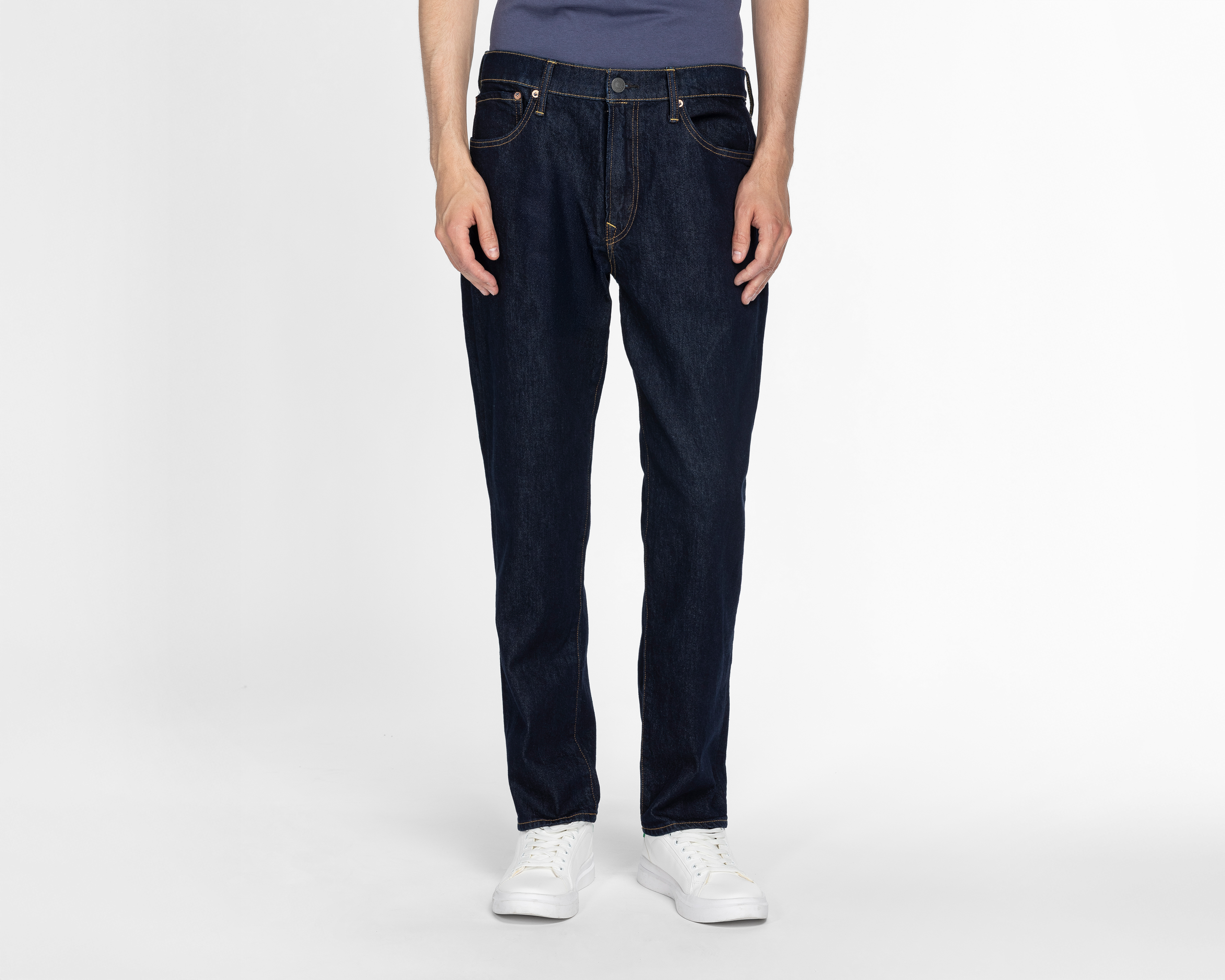 Foto 2 pulgar | Foto 1 | Jeans Slim Straight American Eagle Dark Rinse para Hombre