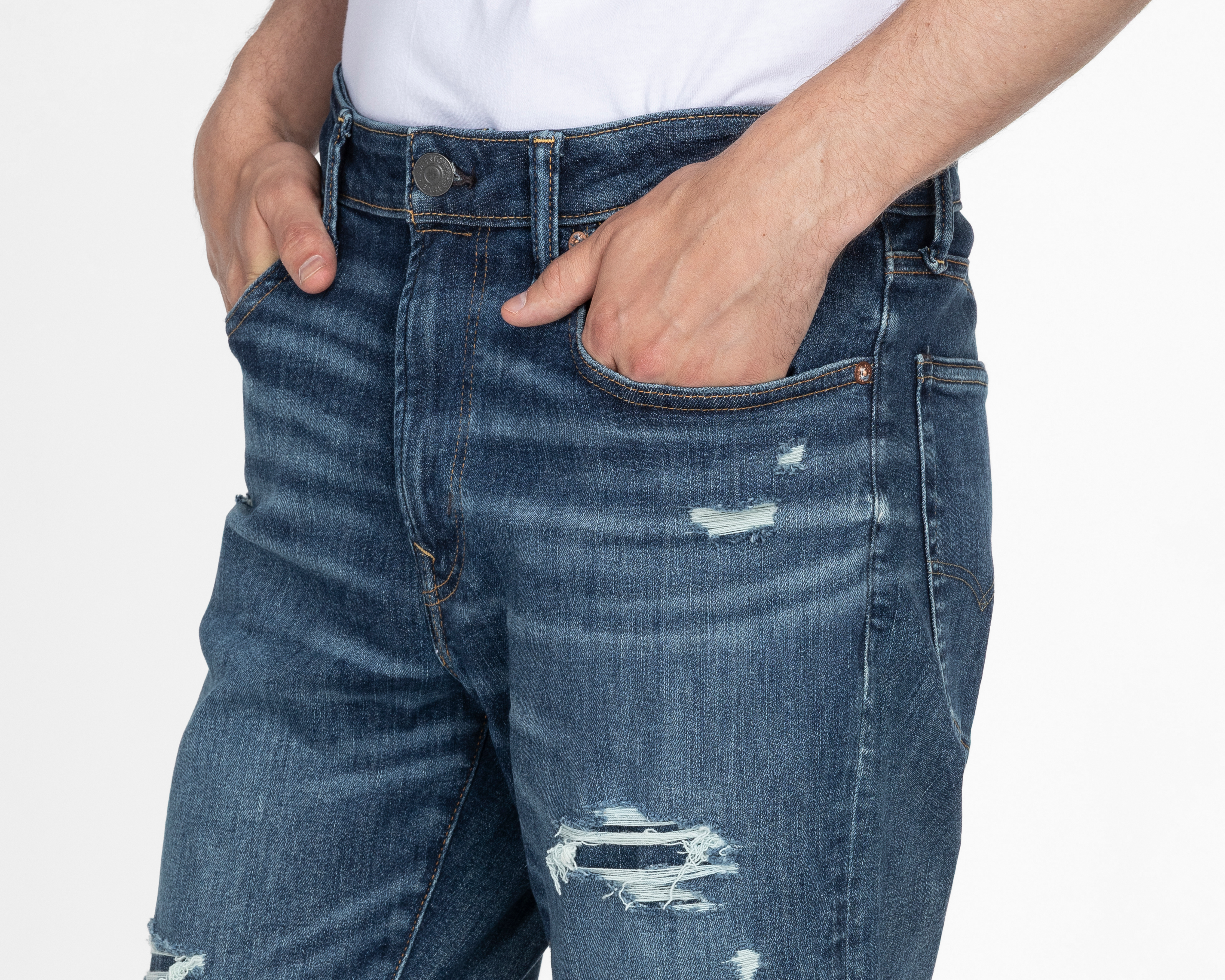 Foto 3 | Foto 3 | Jeans Slim American Eagle Medium Wash para Hombre