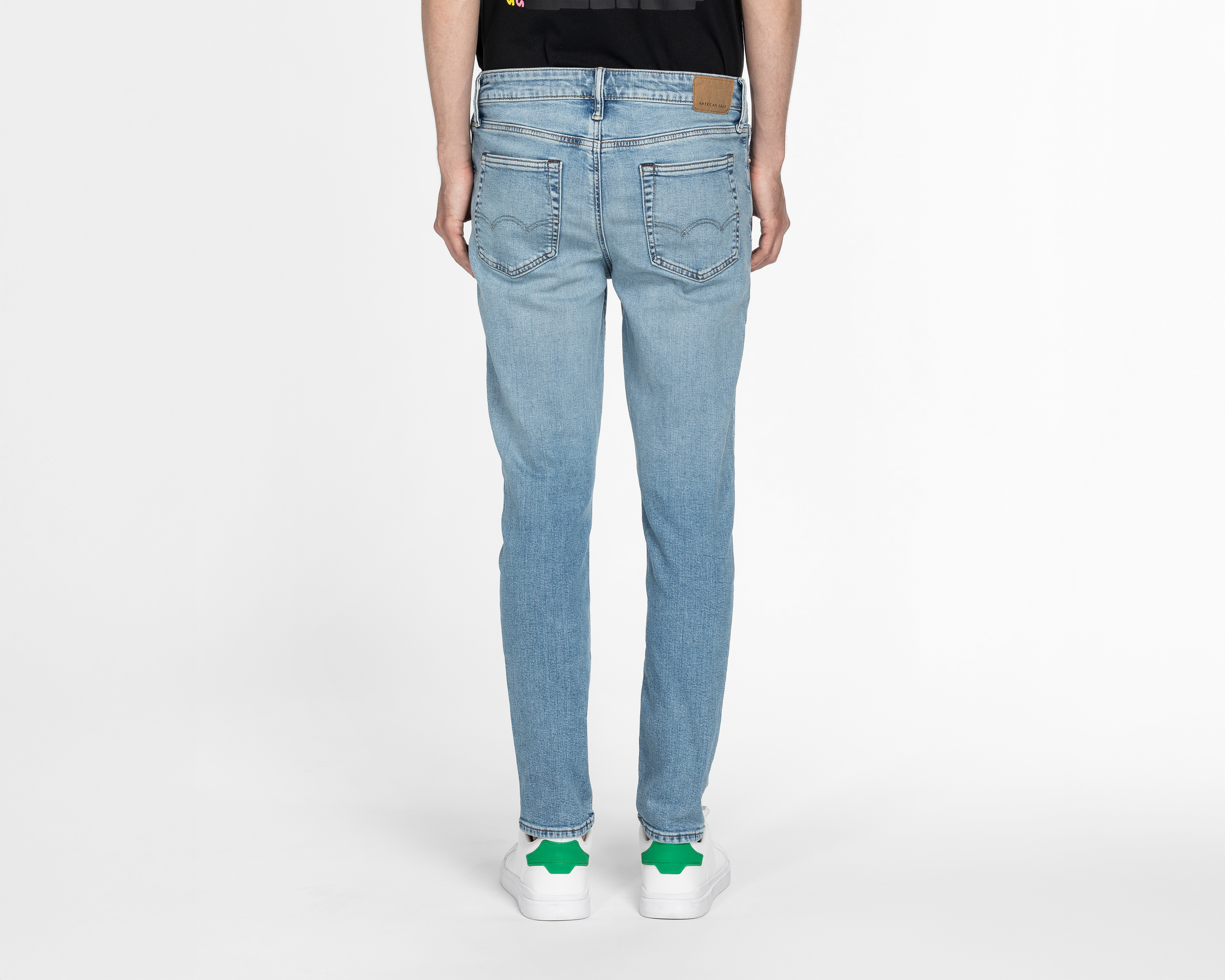 Foto 3 pulgar | Foto 2 | Jeans Skinny American Eagle Medium Clean para Hombre