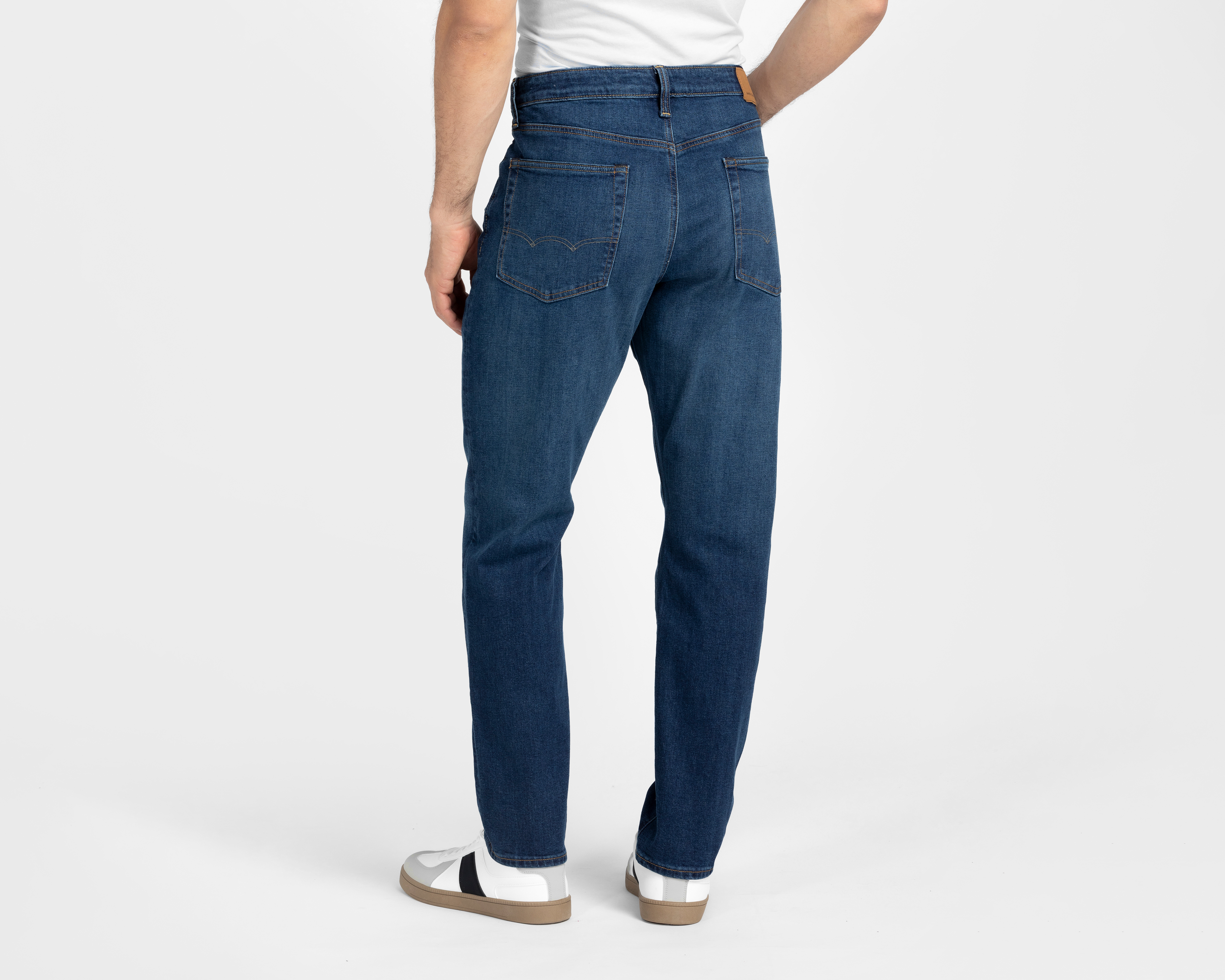 Foto 3 pulgar | Foto 2 | Jeans Slim Straight American Eagle Dark Clean para Hombre