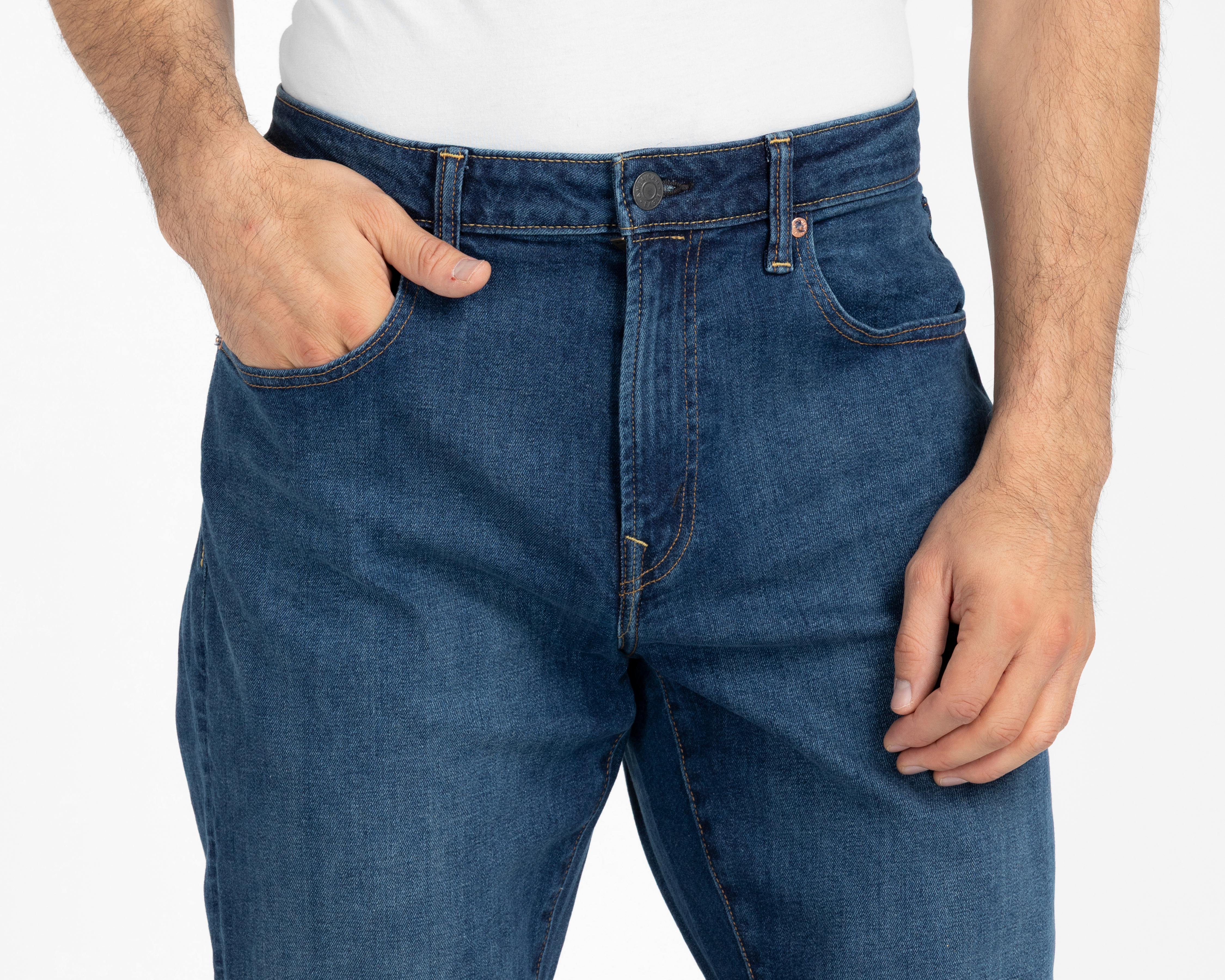 Foto 4 pulgar | Foto 3 | Jeans Slim Straight American Eagle Dark Clean para Hombre