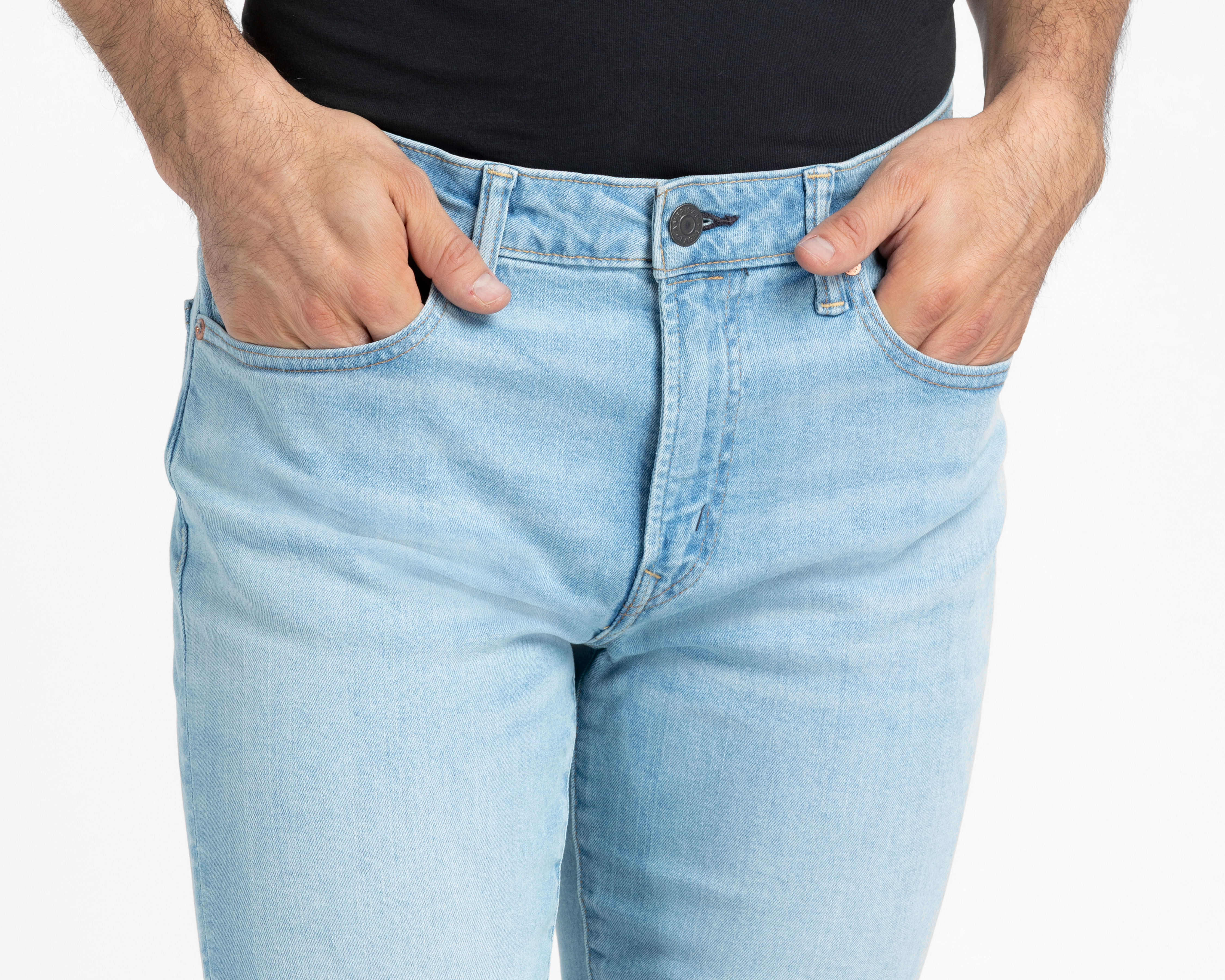 Foto 4 pulgar | Foto 3 | Jeans Slim Straight American Eagle Light Clean para Hombre