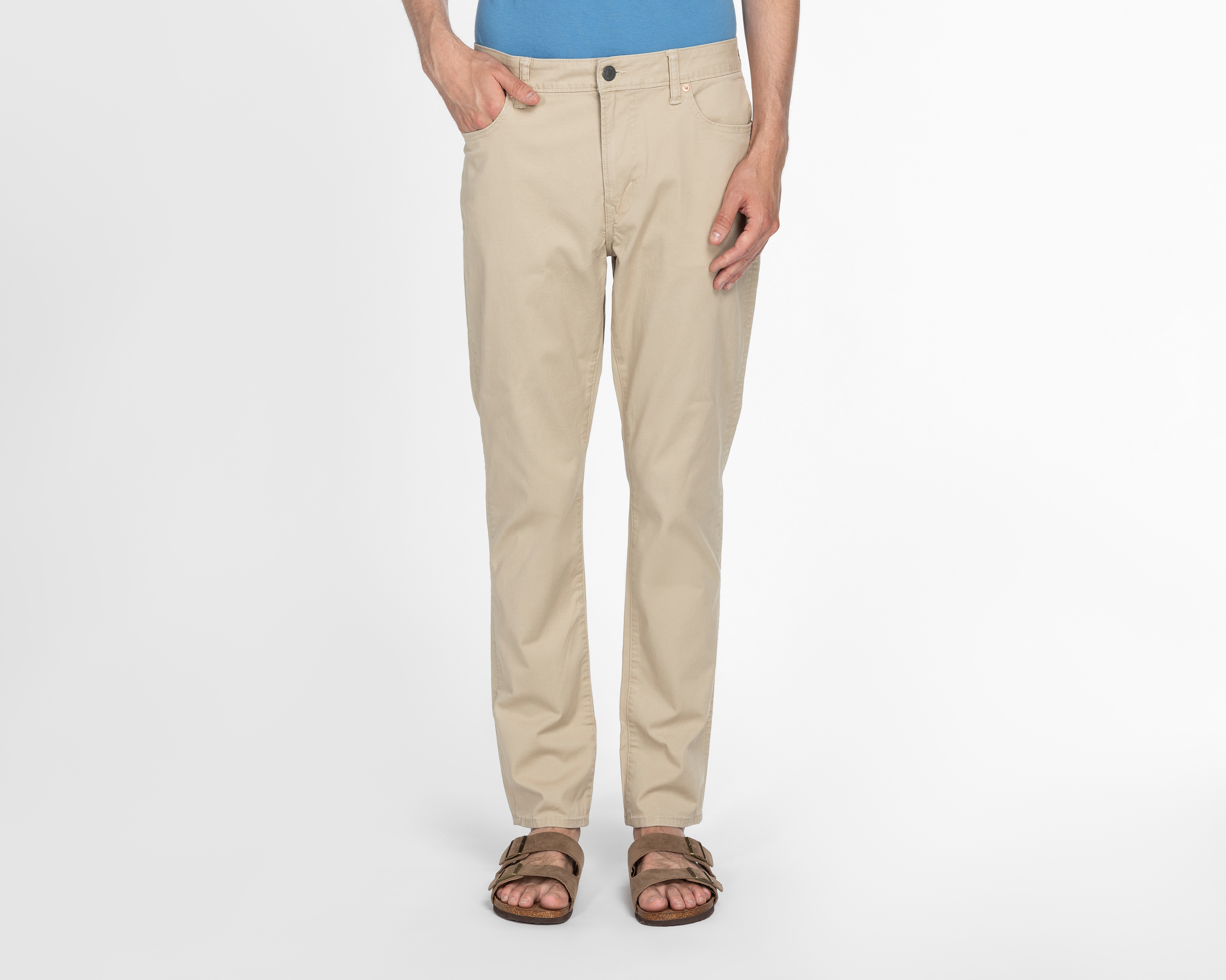 Pantalón Chino American Eagle Light Value Slim Straight para Hombre