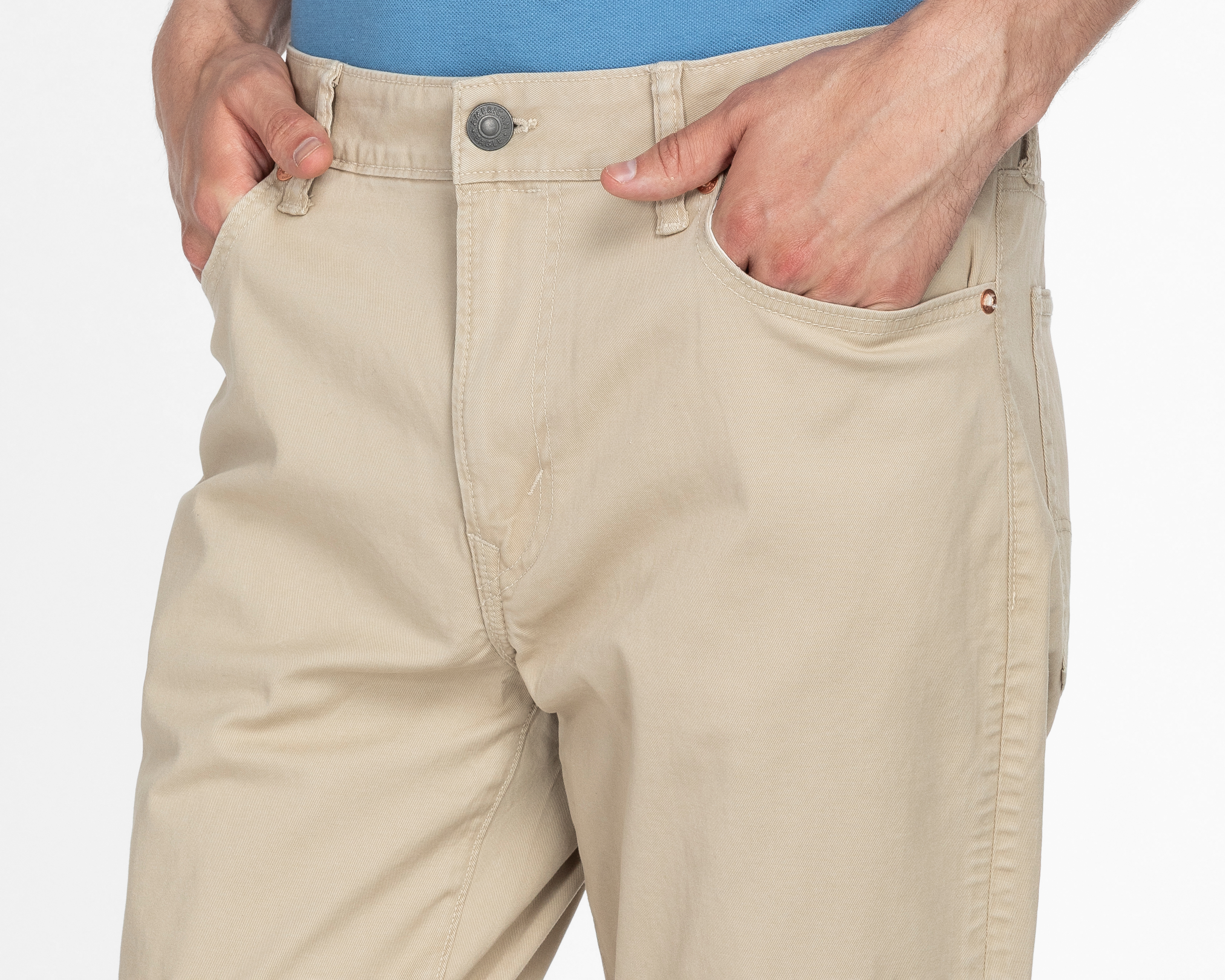 Foto 4 pulgar | Foto 3 | Pantalón Chino American Eagle Light Value Slim Straight para Hombre