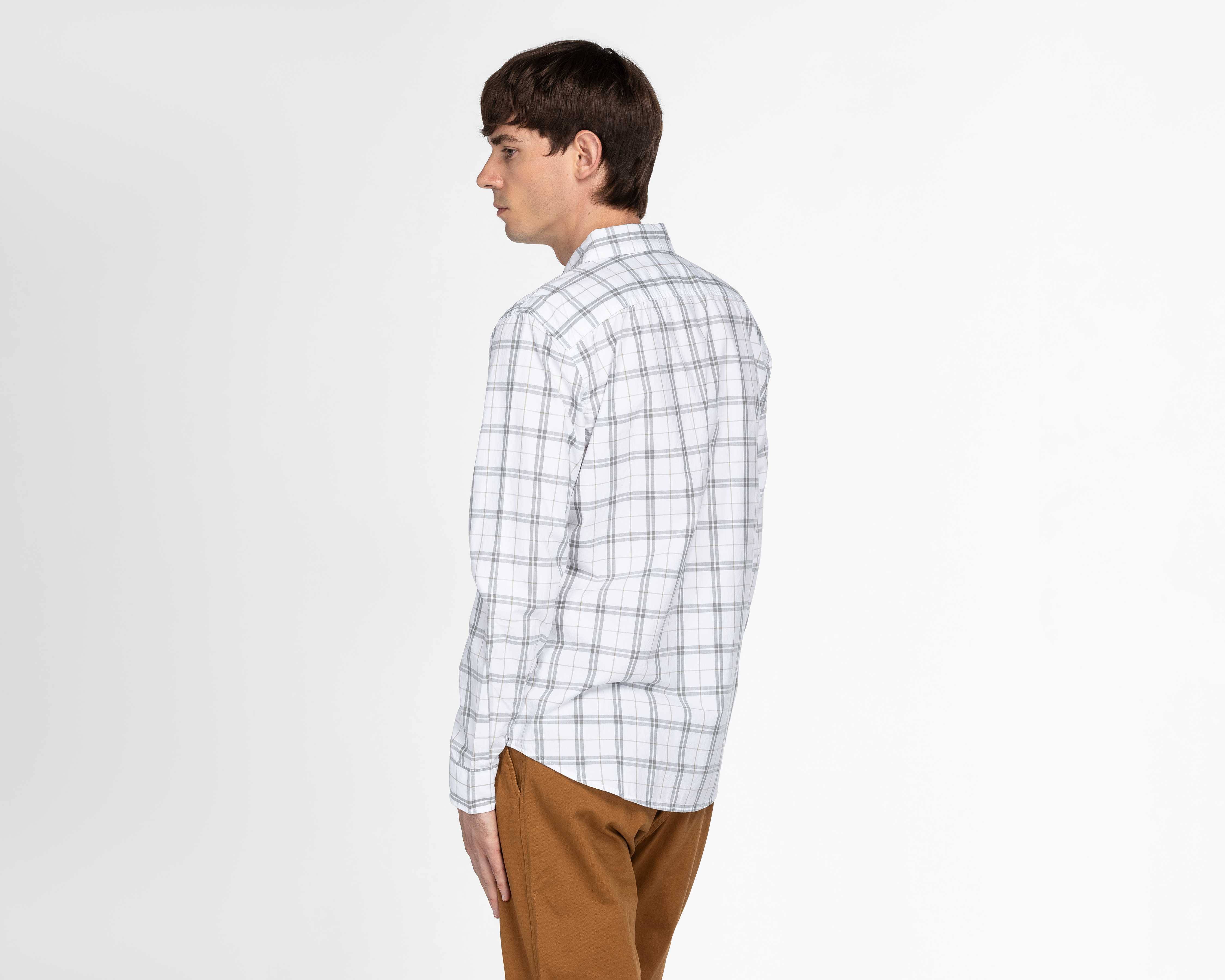 Foto 2 | Foto 2 | Camisa Casual de Algodón American Eagle Slim Fit de Cuadros para Hombre