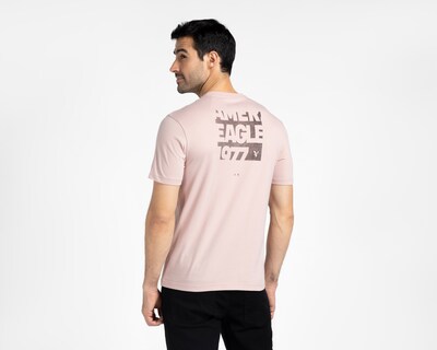 Foto 2 | Foto 2 | Playera de Cuello Redondo Rosa American Eagle para Hombre