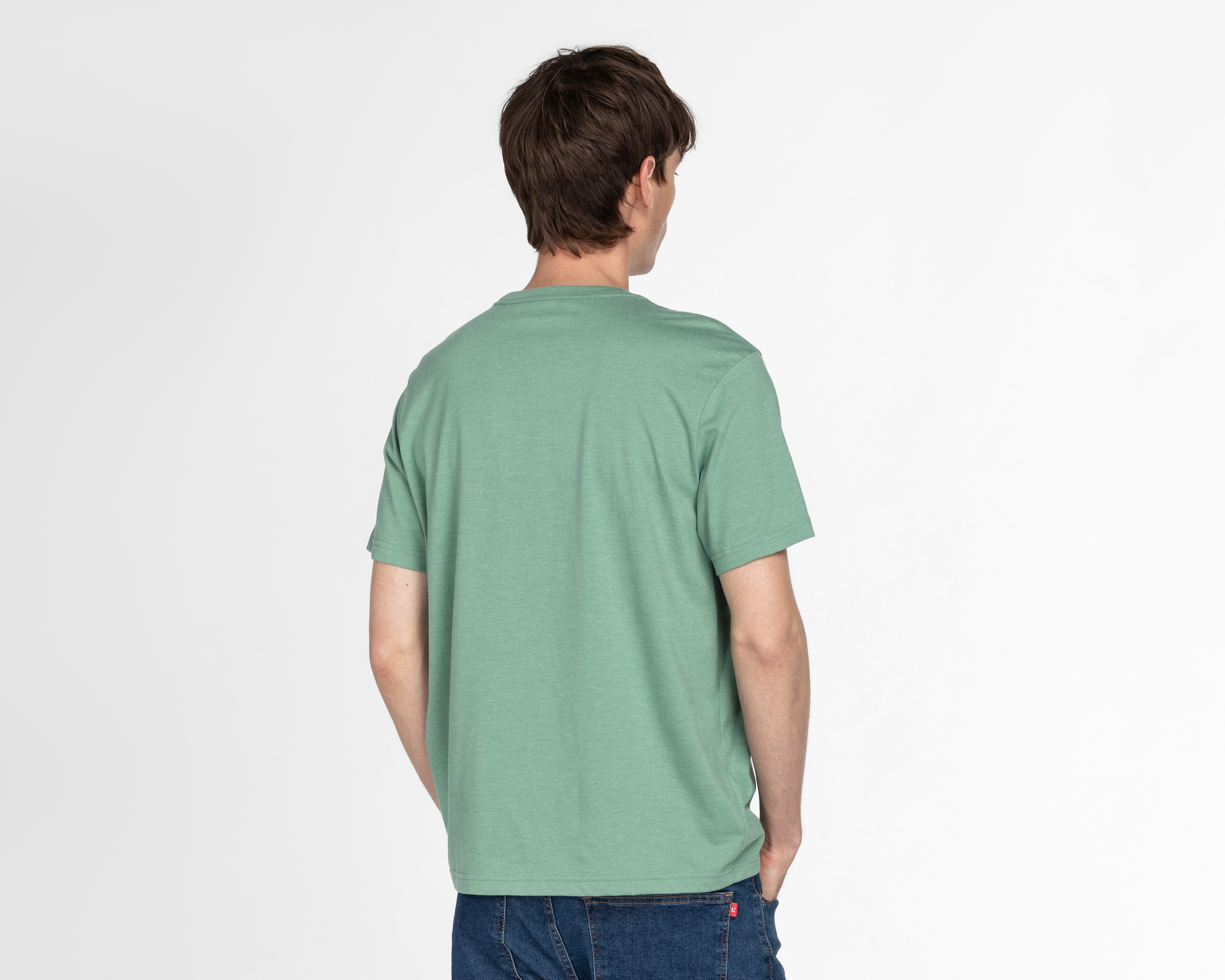 Foto 2 | Foto 2 | Playera de Cuello Redondo Verde American Eagle para Hombre