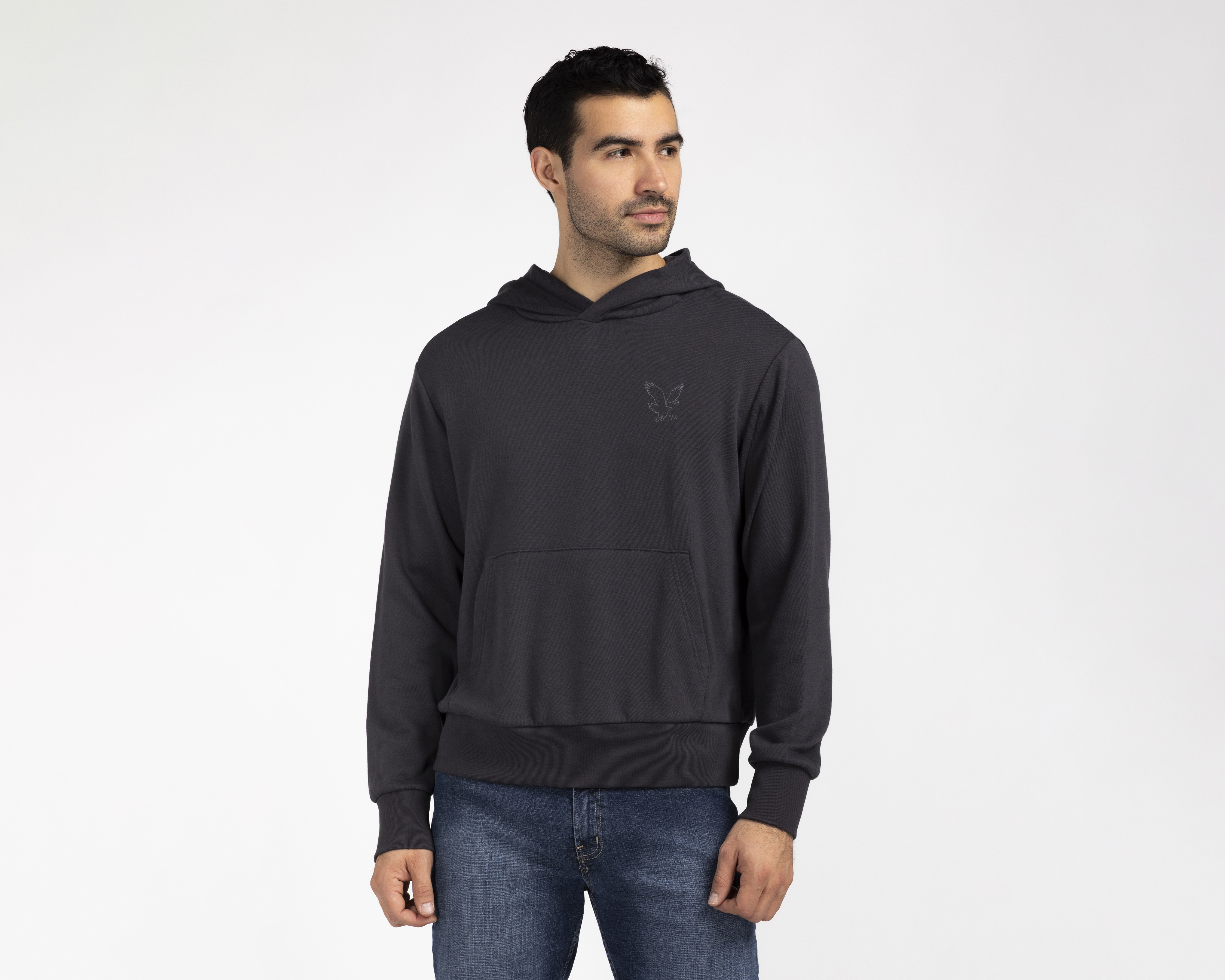 Foto 2 pulgar | Foto 1 | Sudadera con Capucha American Eagle para Hombre