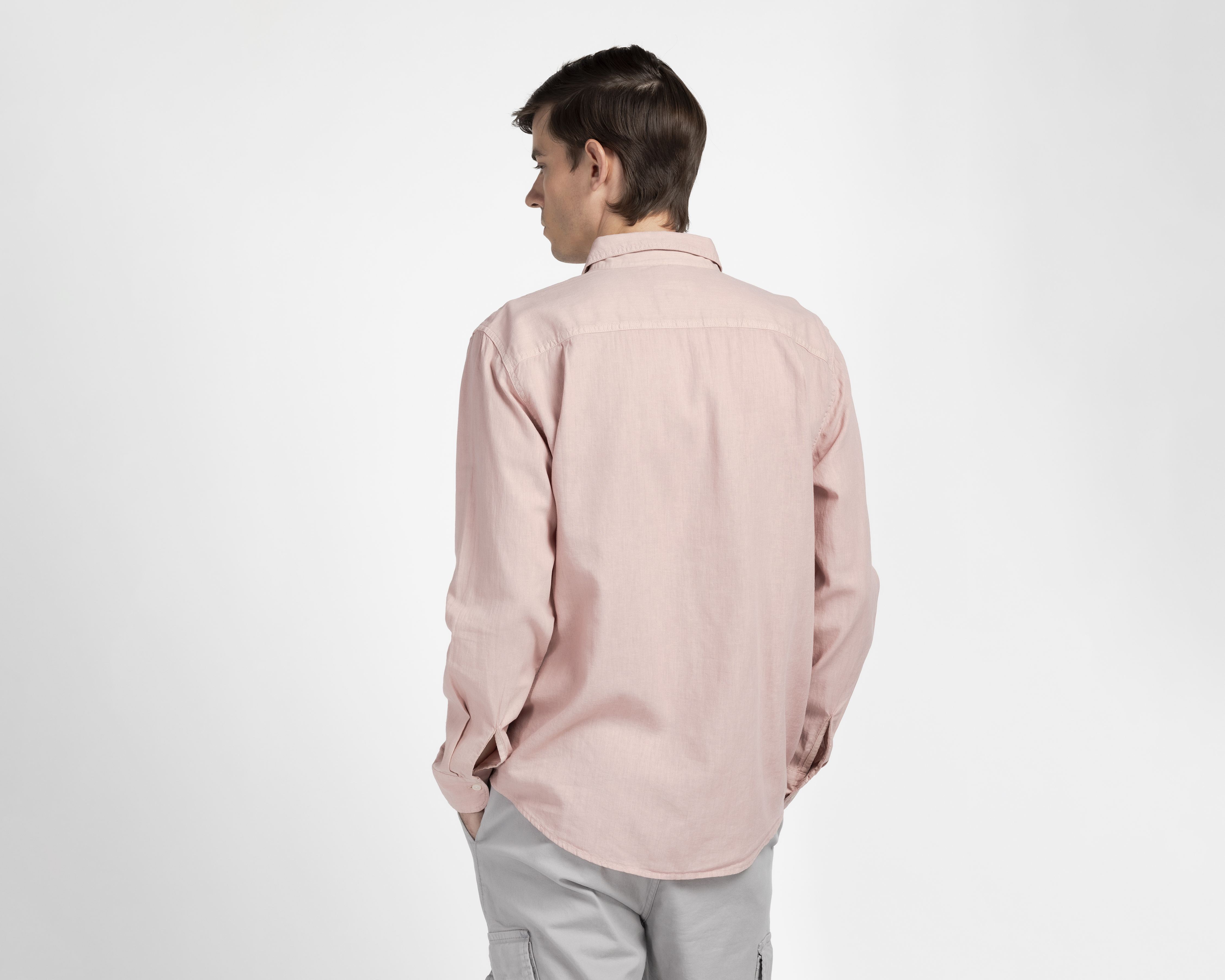 Foto 2 | Foto 2 | Camisa Casual American Eagle Regular Lisa para Hombre