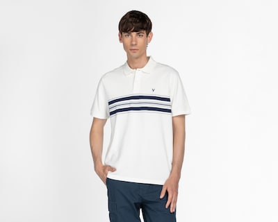 Foto 1 | Foto 1 | Playera Polo American Eagle Blanca para Hombre