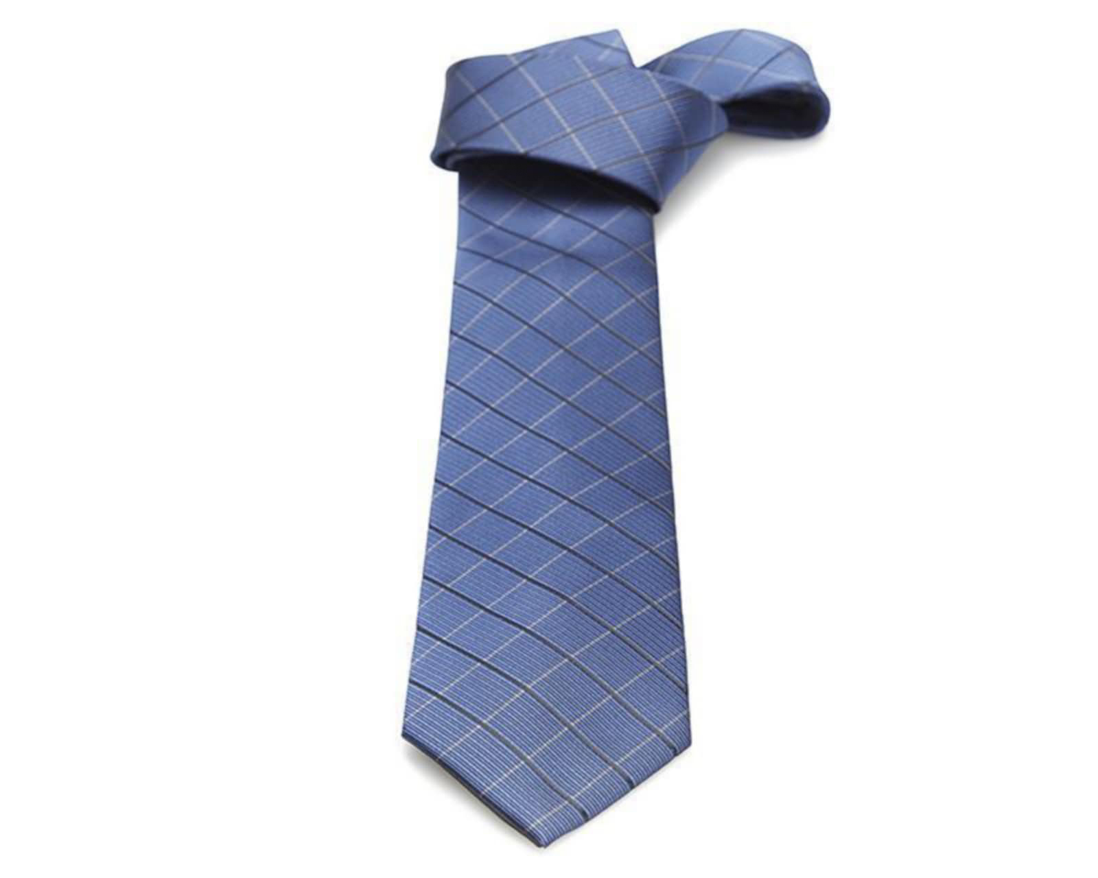 Foto 2 pulgar | Foto 1 | Corbata de Cuadros Wall Street Azul